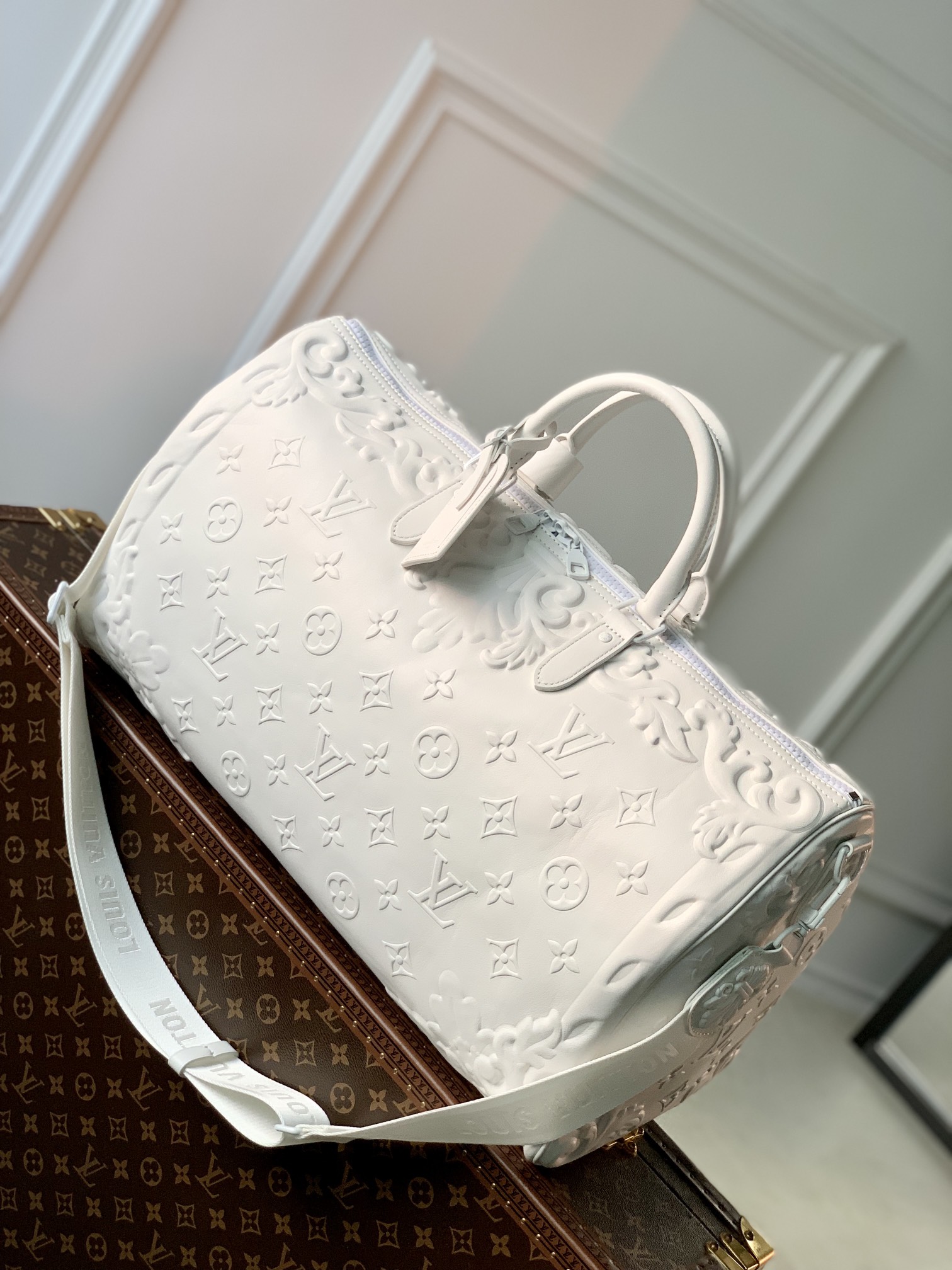 l0*is V*t0n keepall bandouliÈre 50-m21863-50 x 29 x 23cm