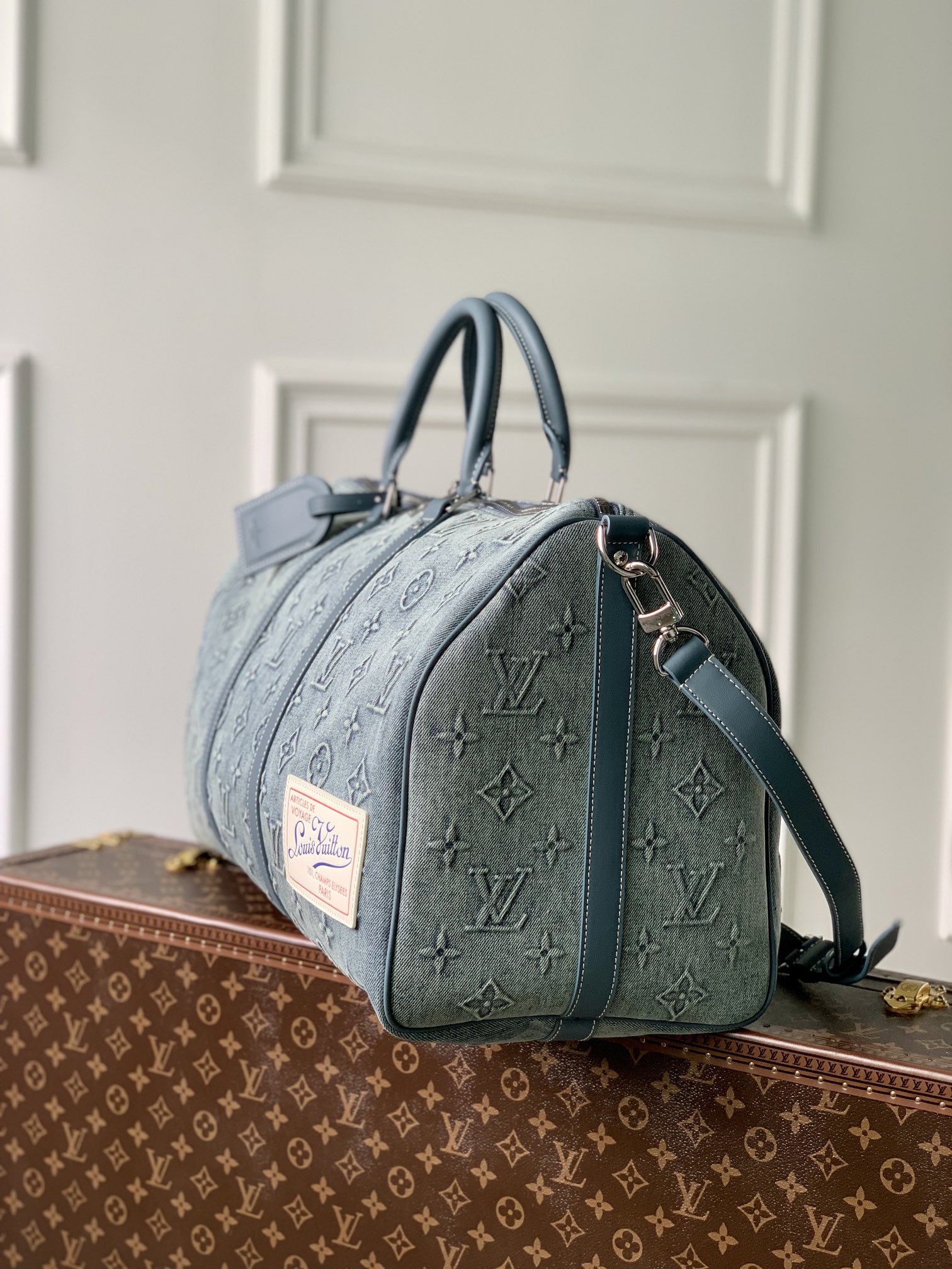 l0*is V*t0n keepall bandouliÈre 50-m22570-50 x 29 x 23cm