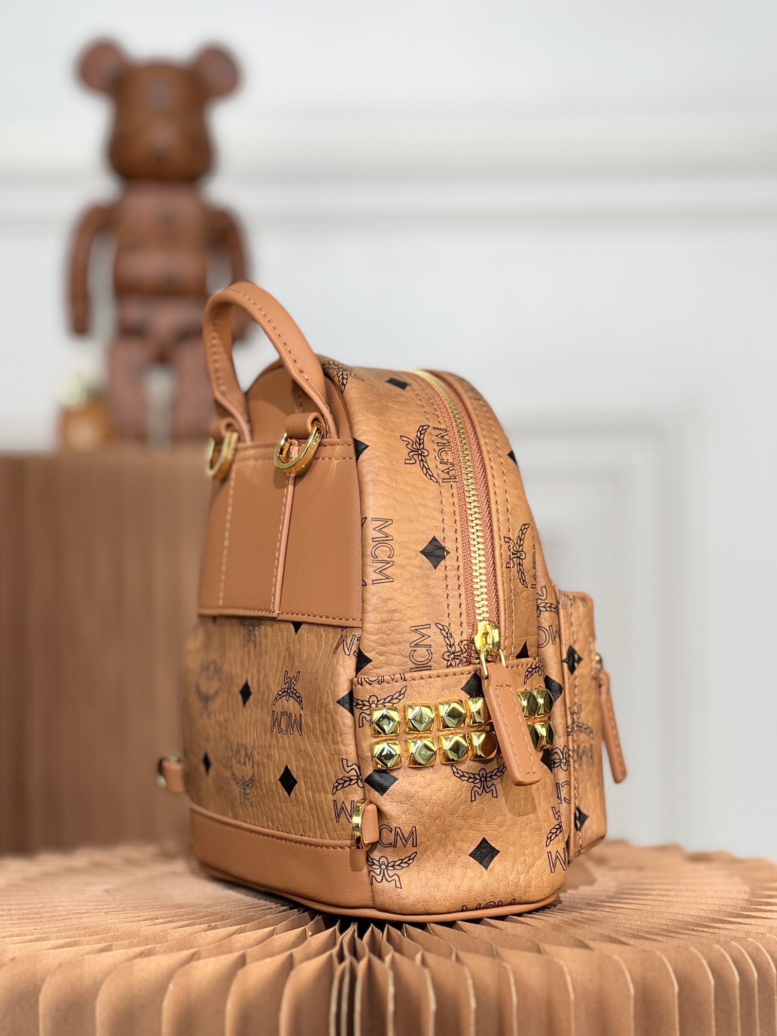 MCM Backpack-10.0 x 17.5 x 21CM