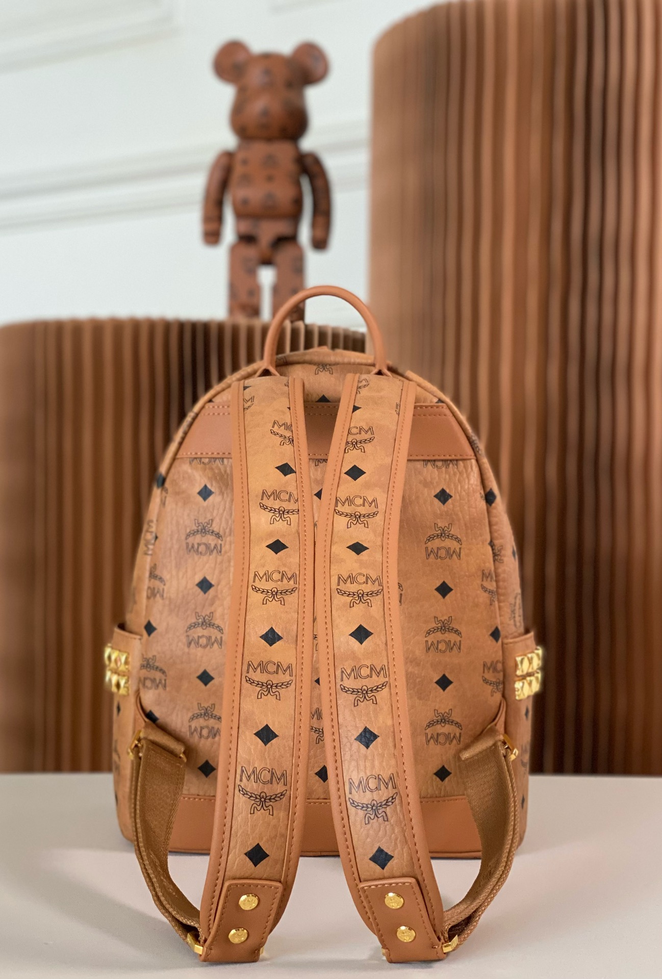 MCM Stark Backpack-10.0 x 17.5 x 21CM
