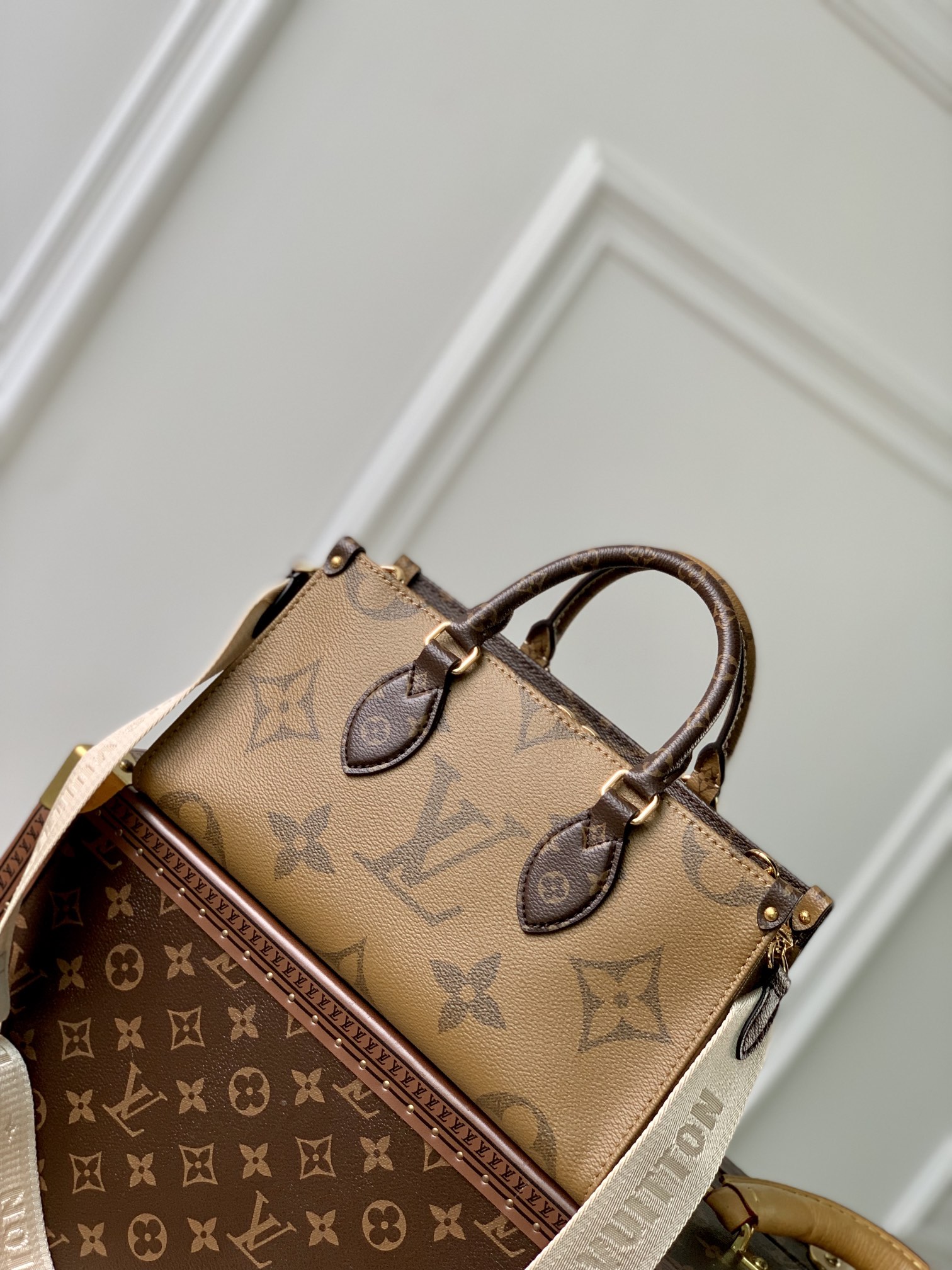 l0*is V*t0n onthego handbag-m46653-25*13*10cm