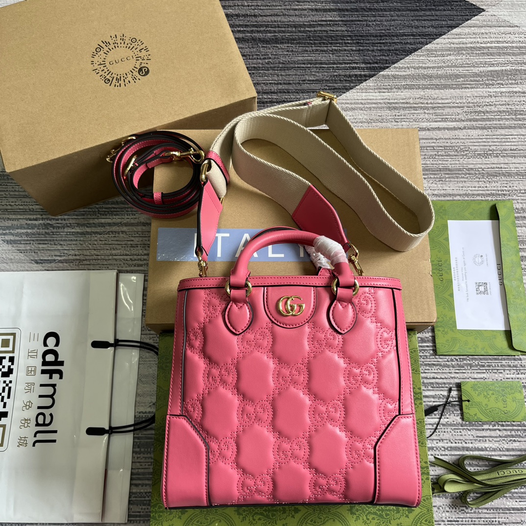 G*u*i gg matelassé tote bag-23*22*10cm