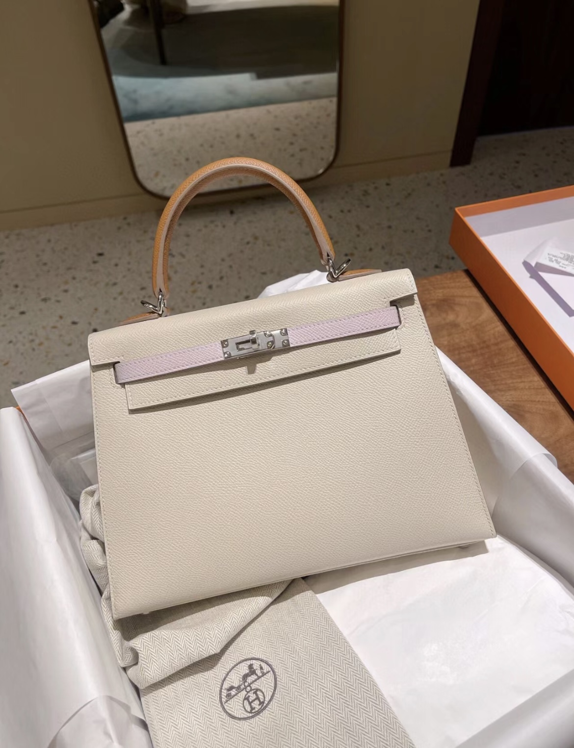 H**mes kelly 25cm