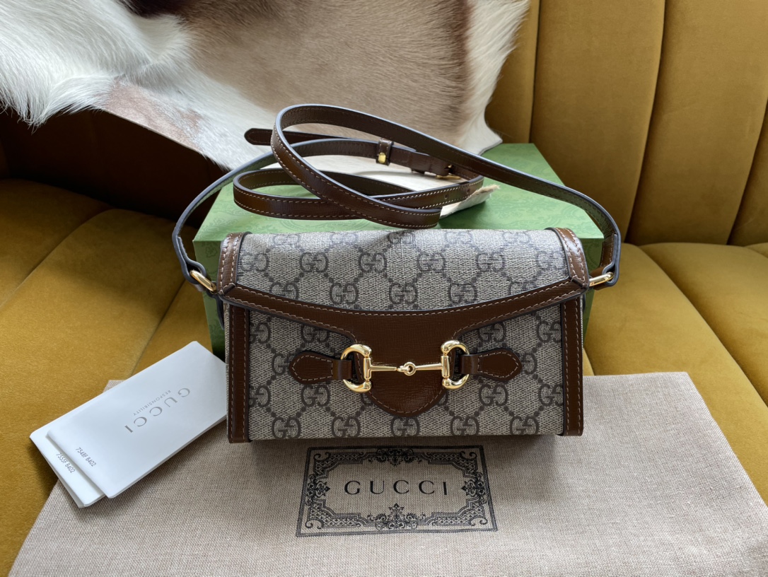 G*u*i gg horsebit 1955 bag-18x12x5cm
