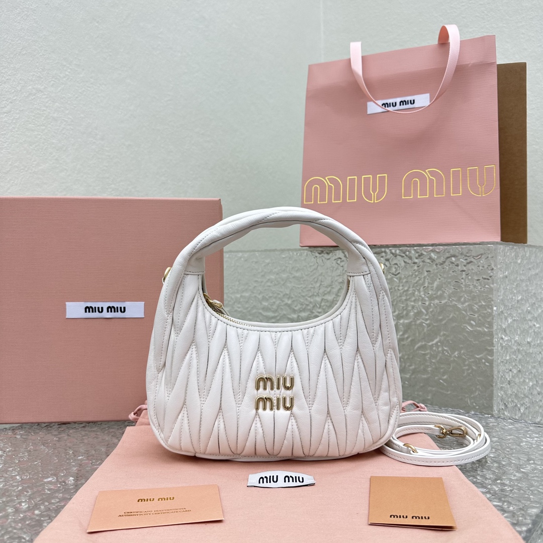 M*um*u wander hobo bag-20*6*17cm