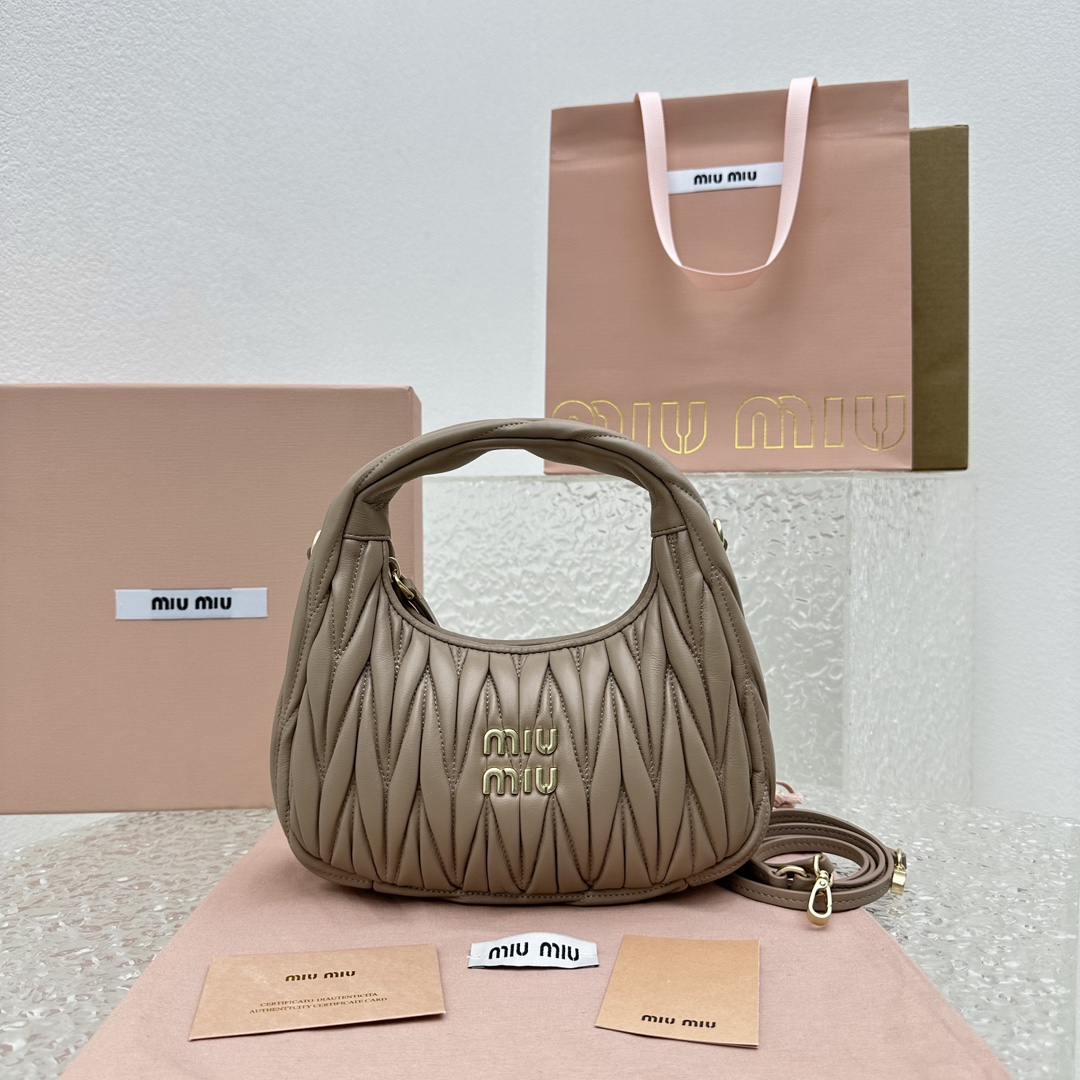M*um*u wander hobo bag-20*6*17cm