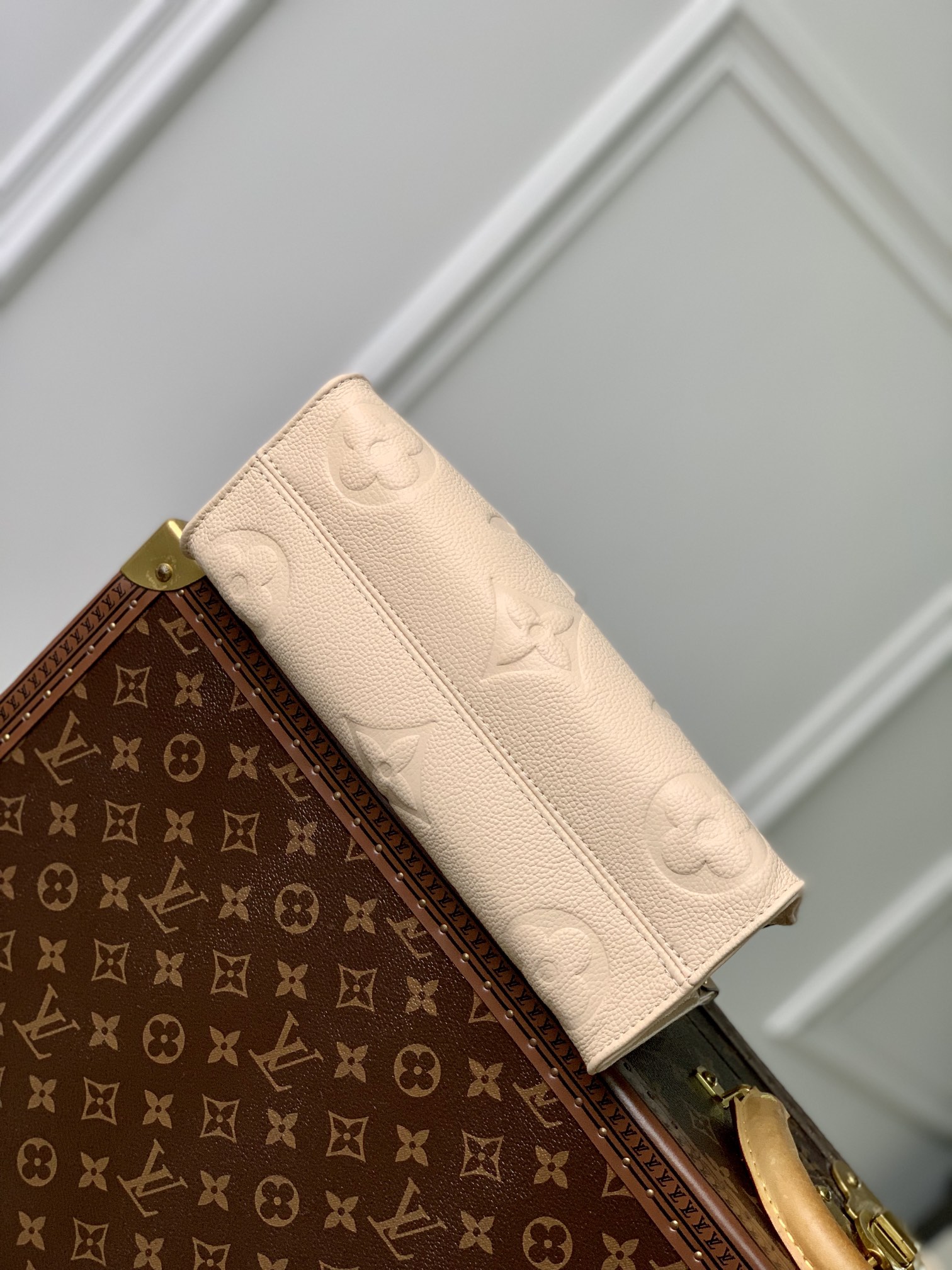 l0*is V*t0n onthego east west handbag-m23640-25*13*10cm