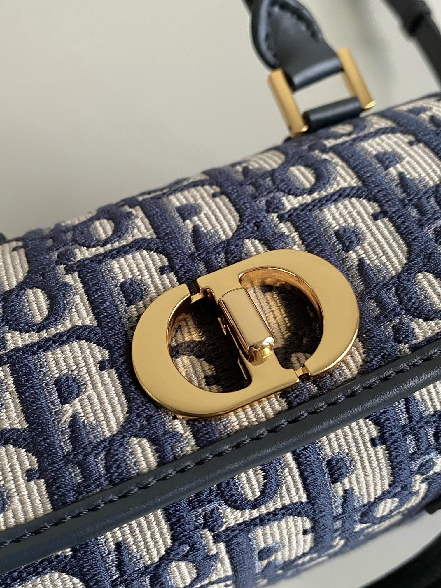D*or boston tote-20×12.5×16.2cm