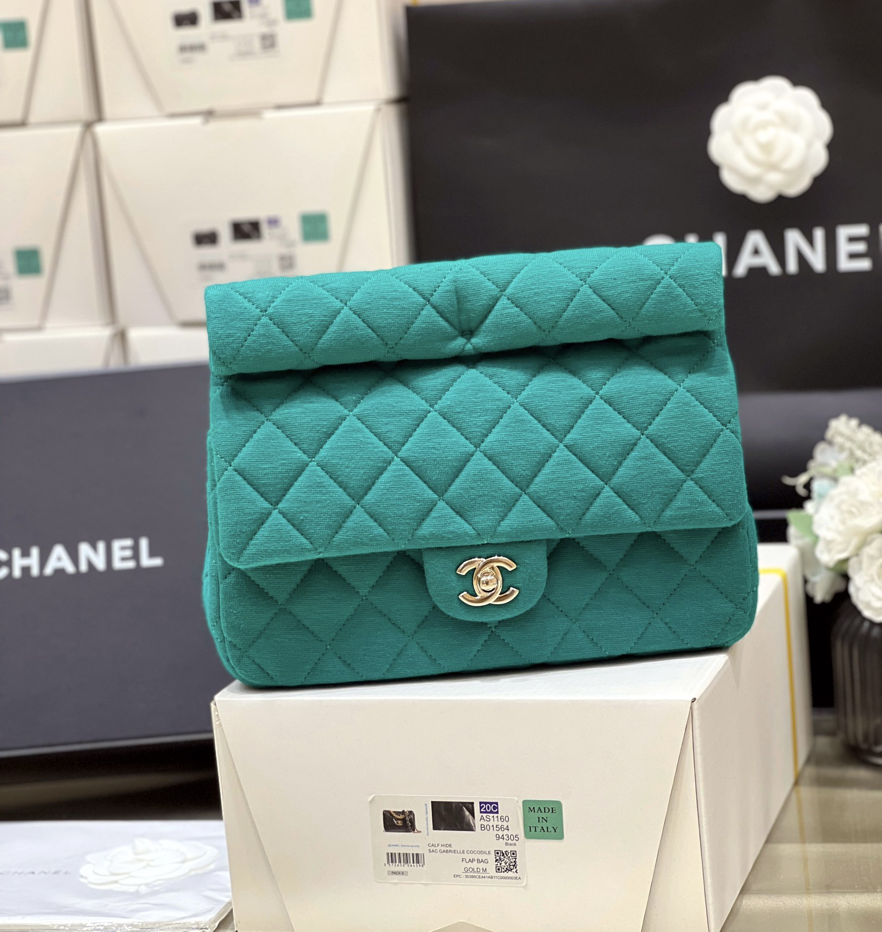Ch@nel Flap Bag-24.5*18.5*4.5CM