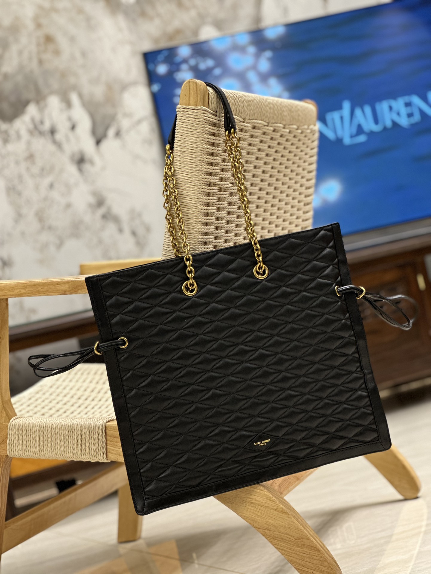 Y*L le poxhon_ tote bag-42x36.5x1cm