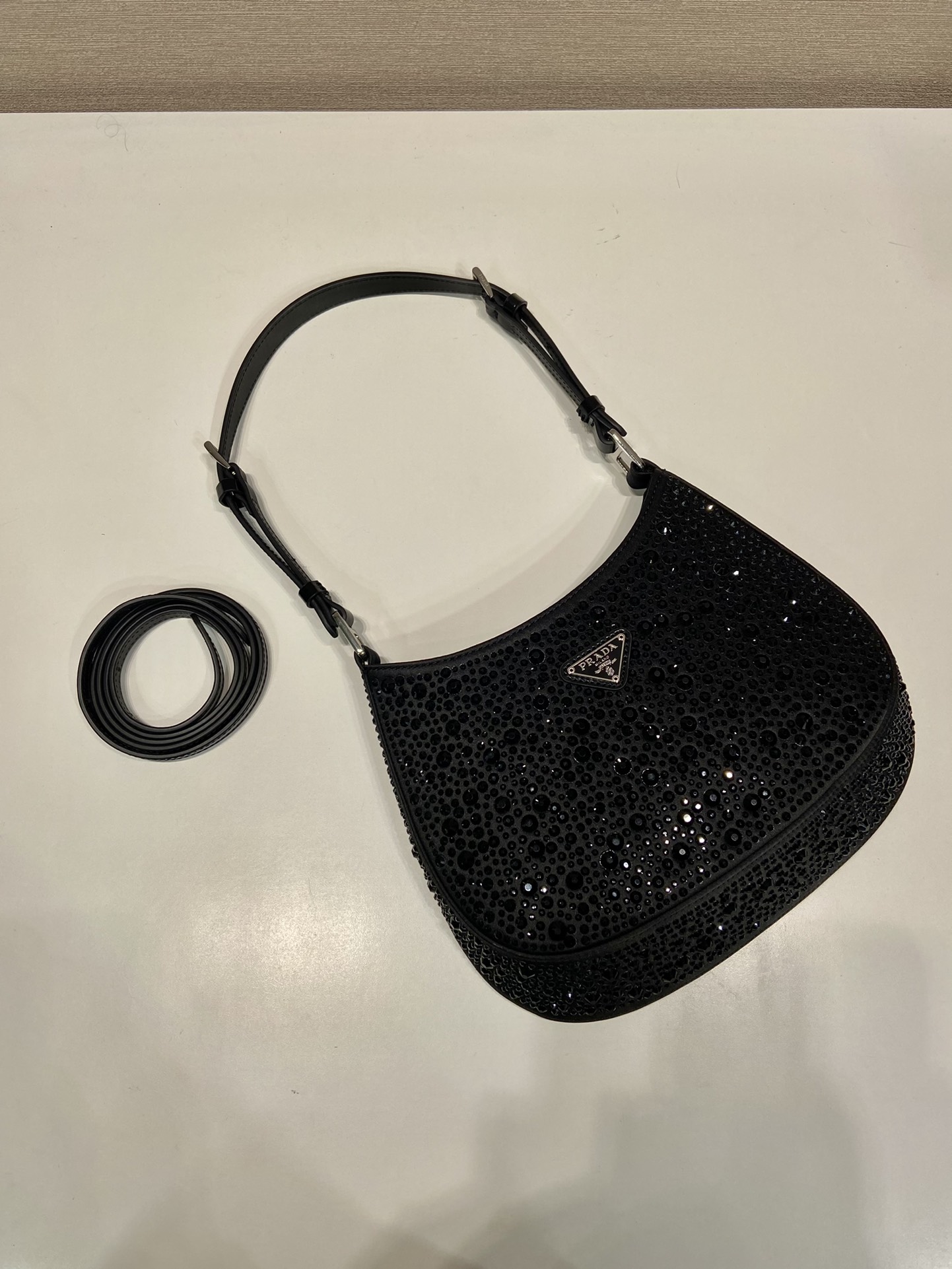 Pra*a cleo 1bc169 shoulder bag-22*18.5*4.5cm