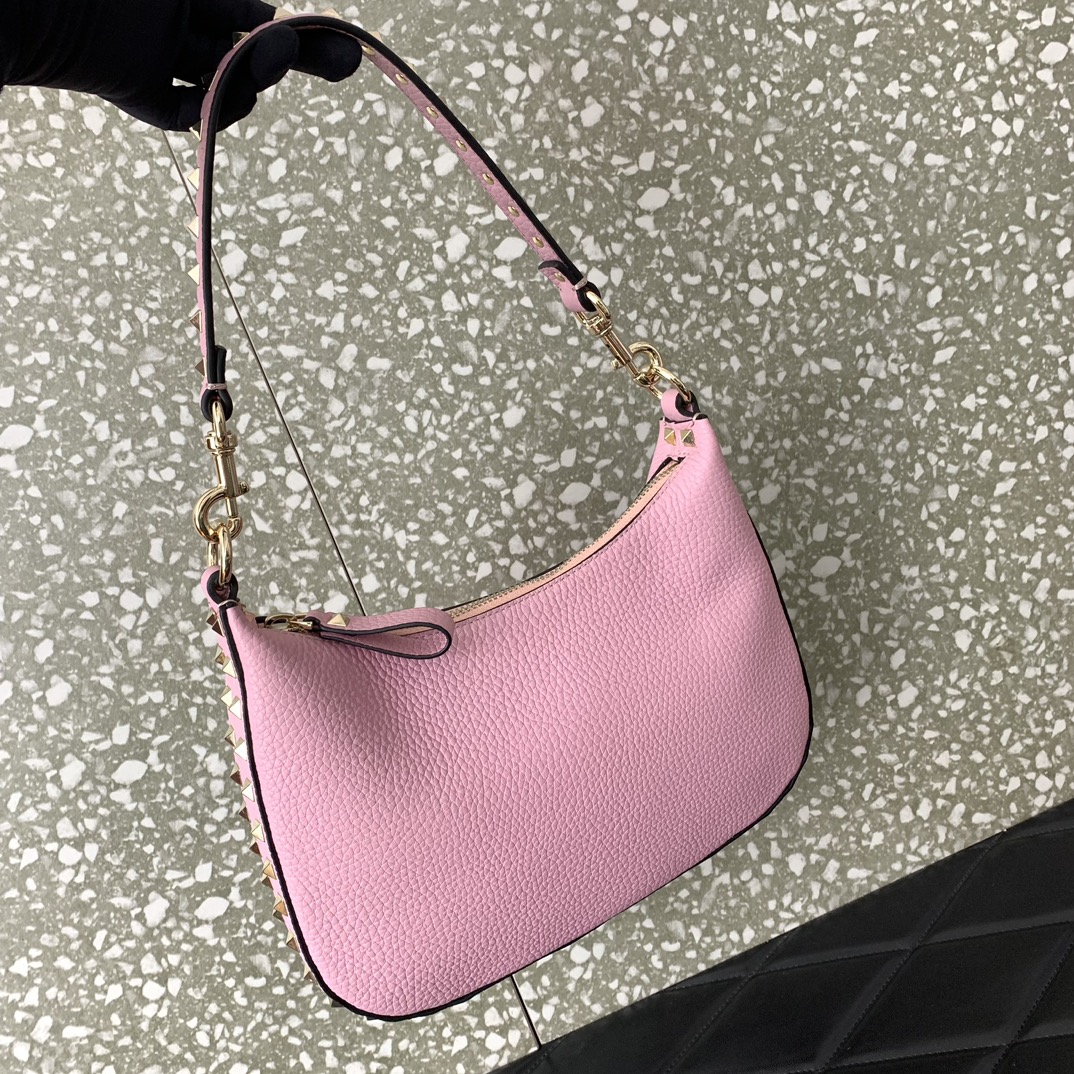 Va1e*ntin0 garavani rockstud hobo bag-6✖️4✖️16cm
