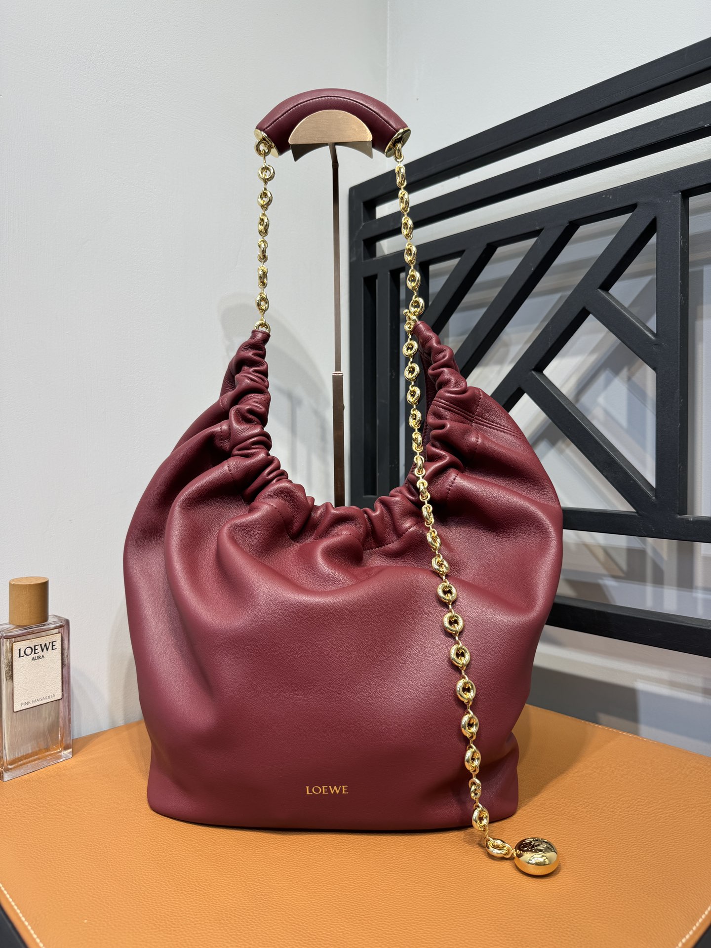 L0ew* squeeze bag-34*33*13.5cm