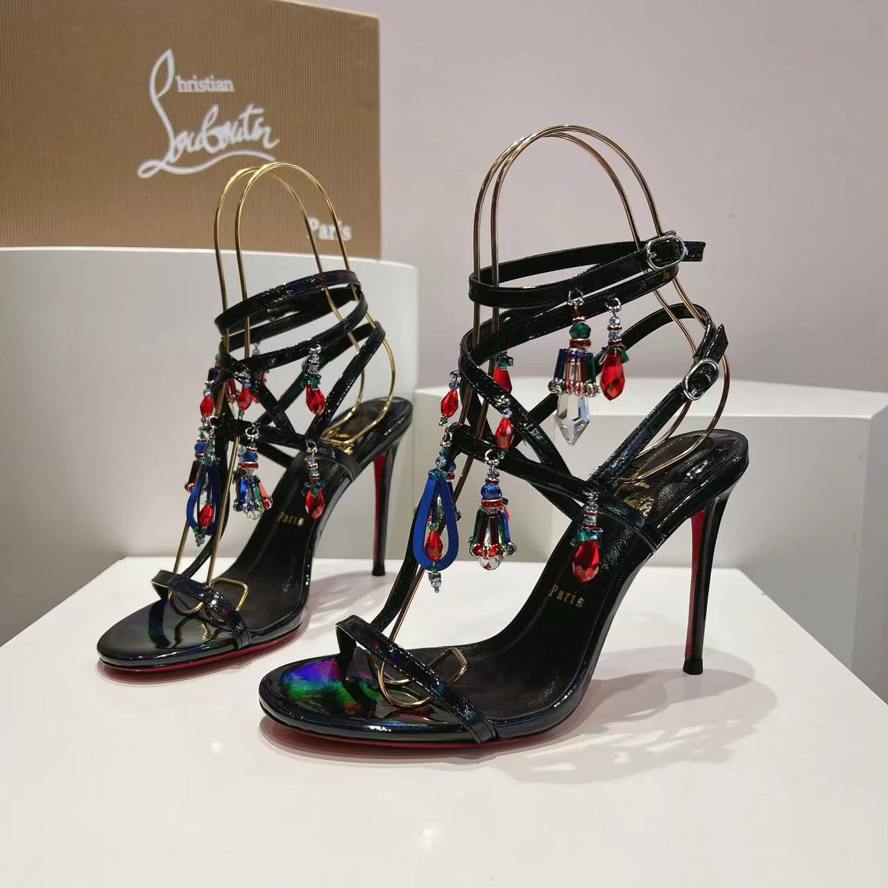 Ch**an louboutin slides