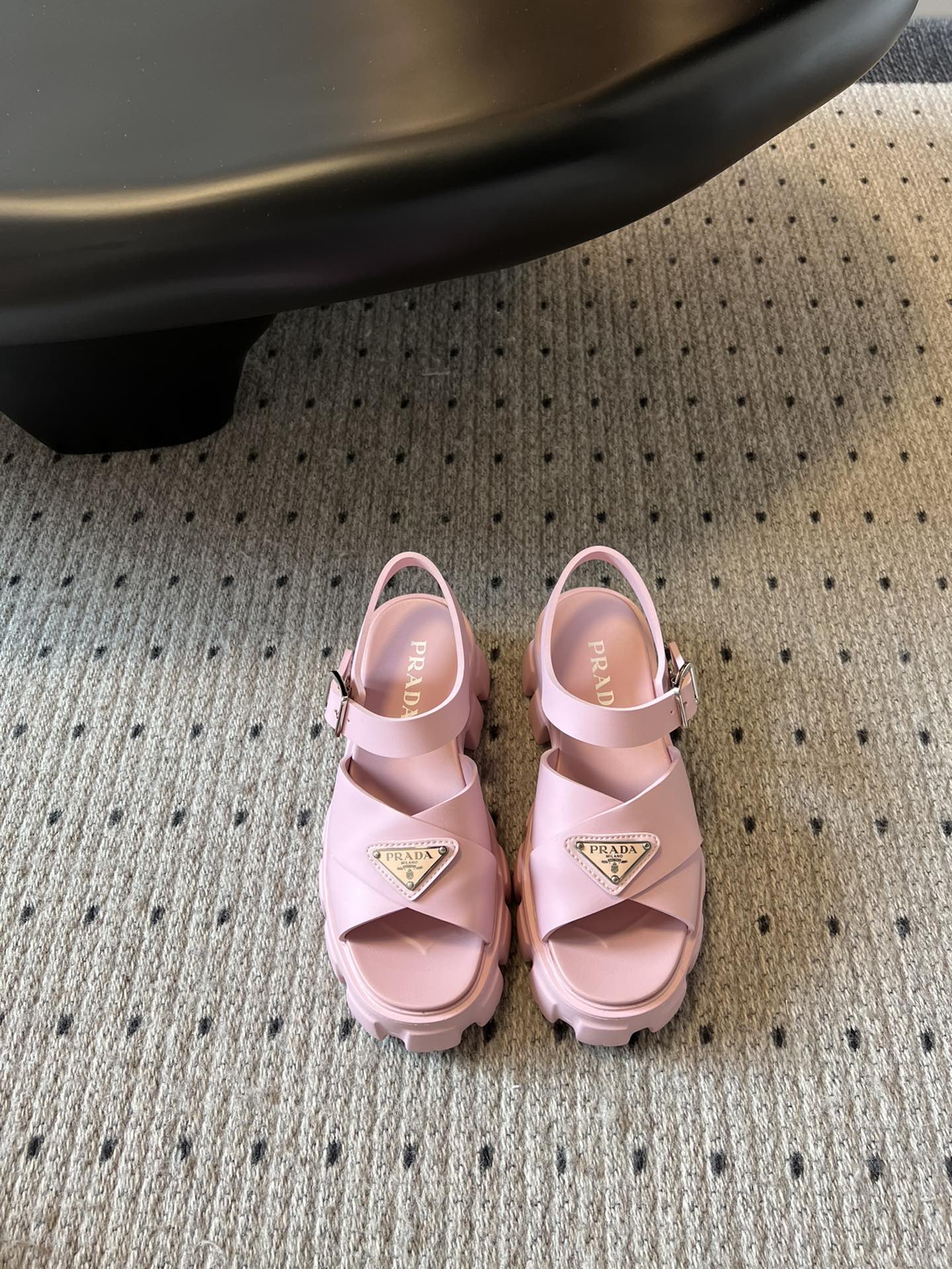 Pra*a sandals-5.5cm