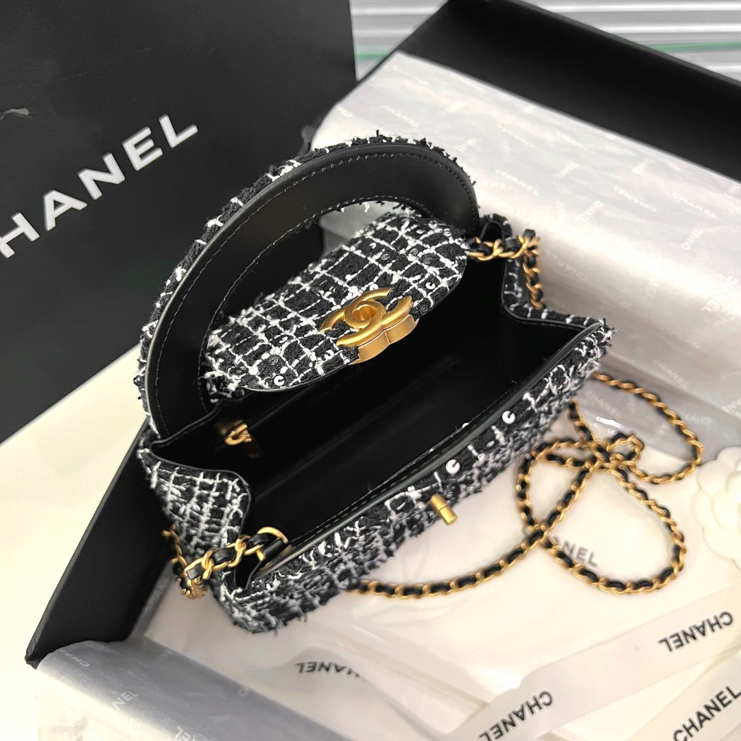 Ch@Nel Kelly Chain Bag-13*19*7CM