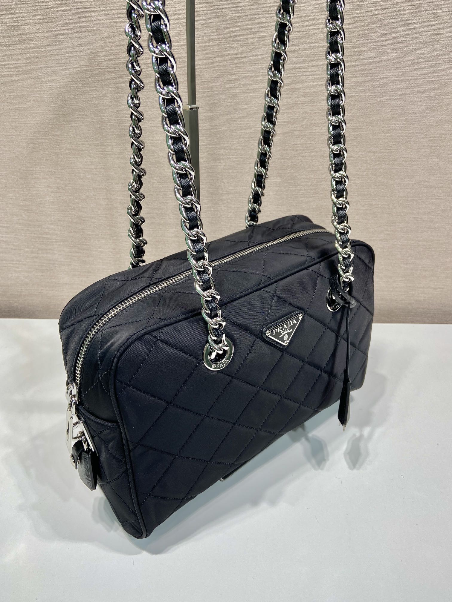 Pra*a 1bd641 vintage camera bag-31*21*11cm