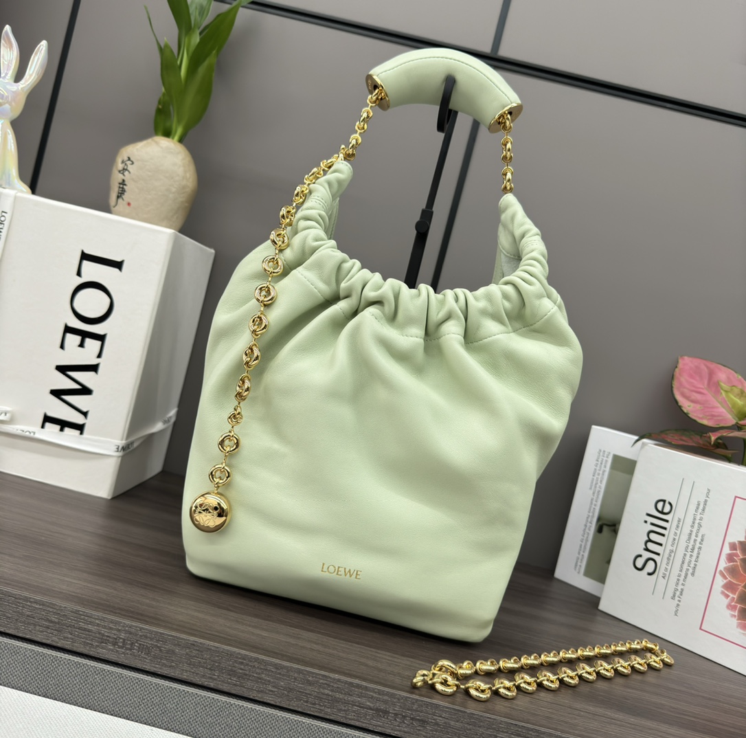 L0ew* squeeze bag-29*10.5*24cm