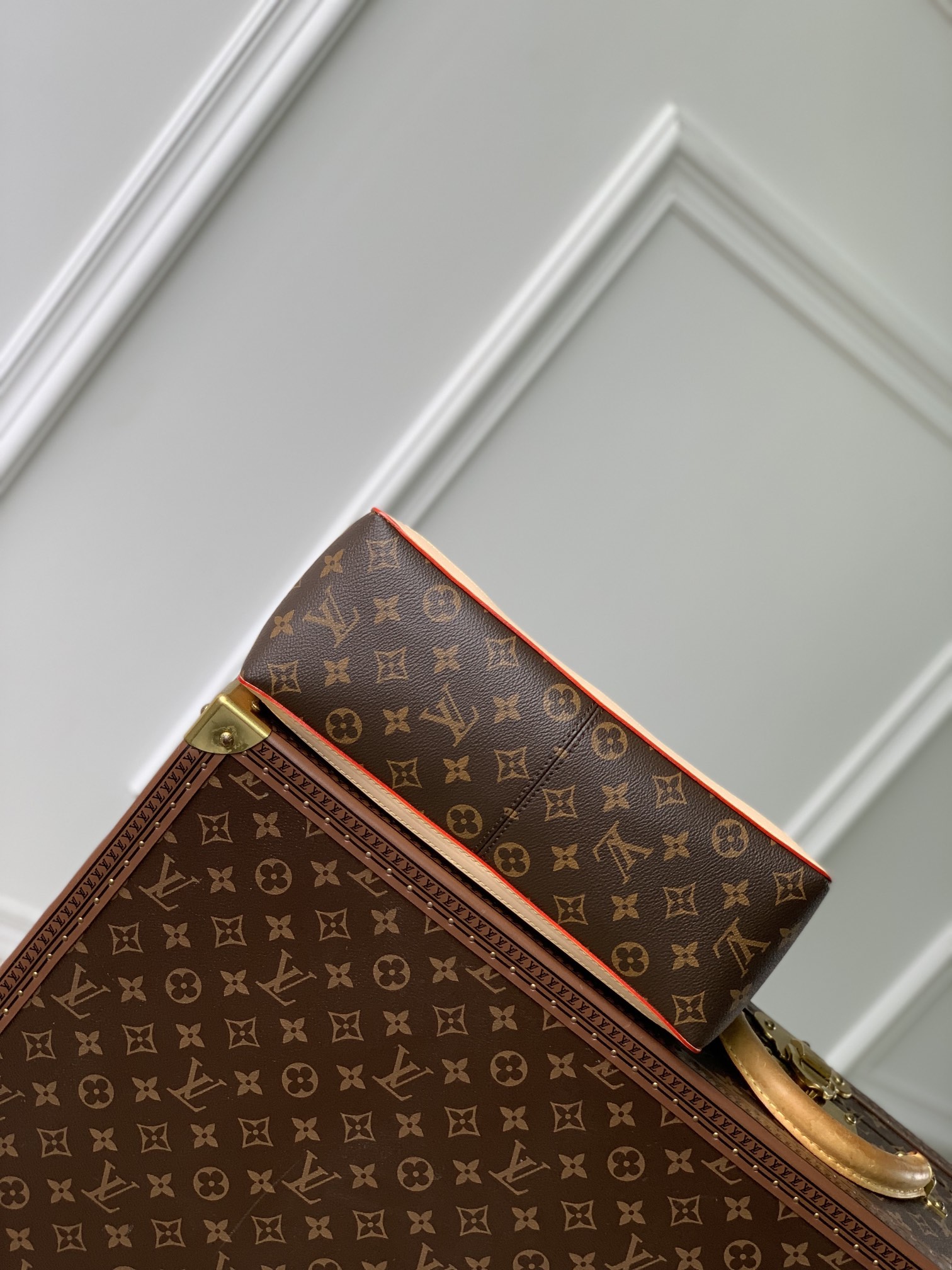 l0*is V*t0n dauphine soft bag-28*20*11cm