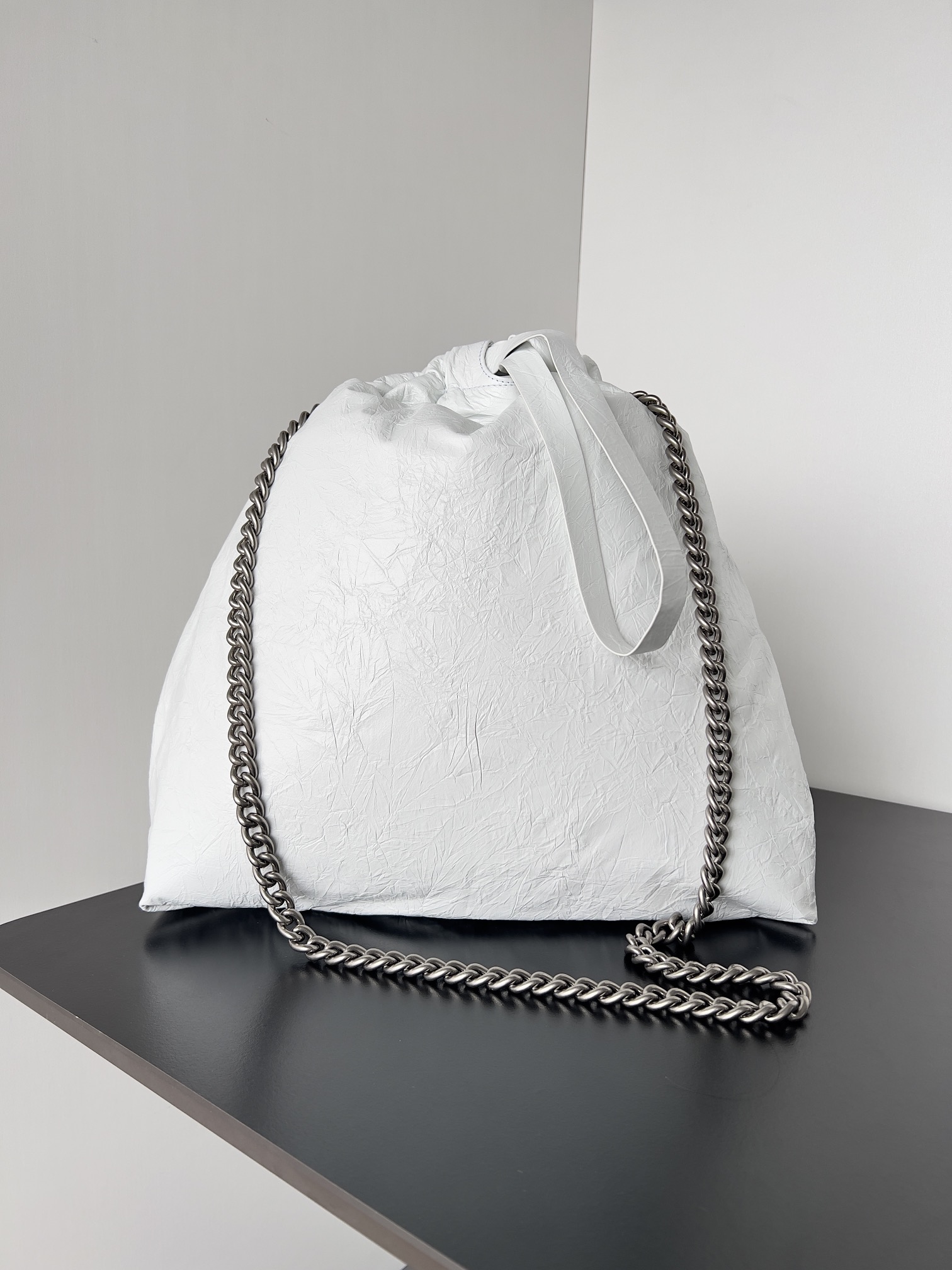 Ba*len*cia*ga crush tote-39.9x46.0x14.0cm