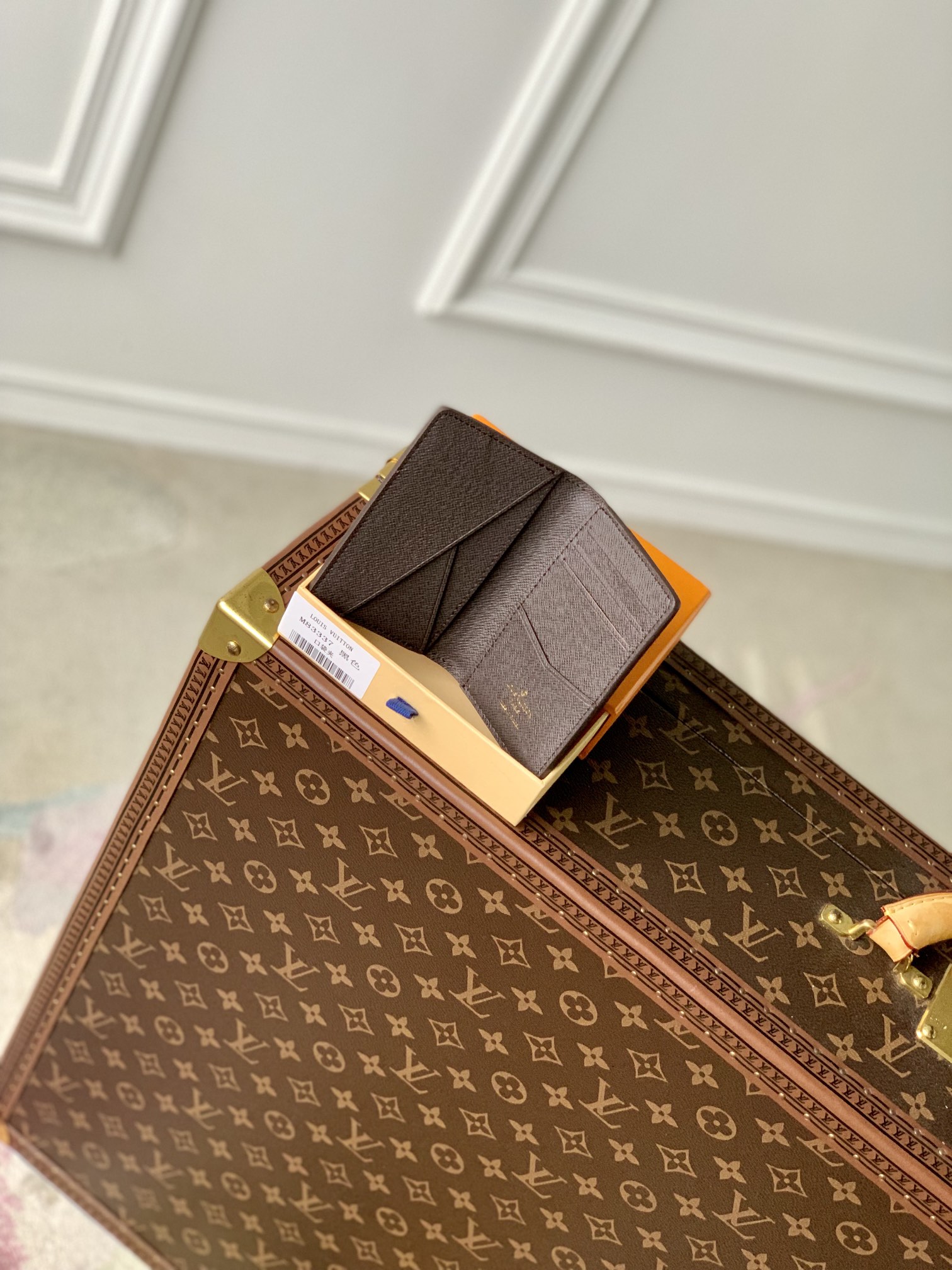 l0*is V*t0n wallet-m83337-7.5 x 11.1 x 1cm