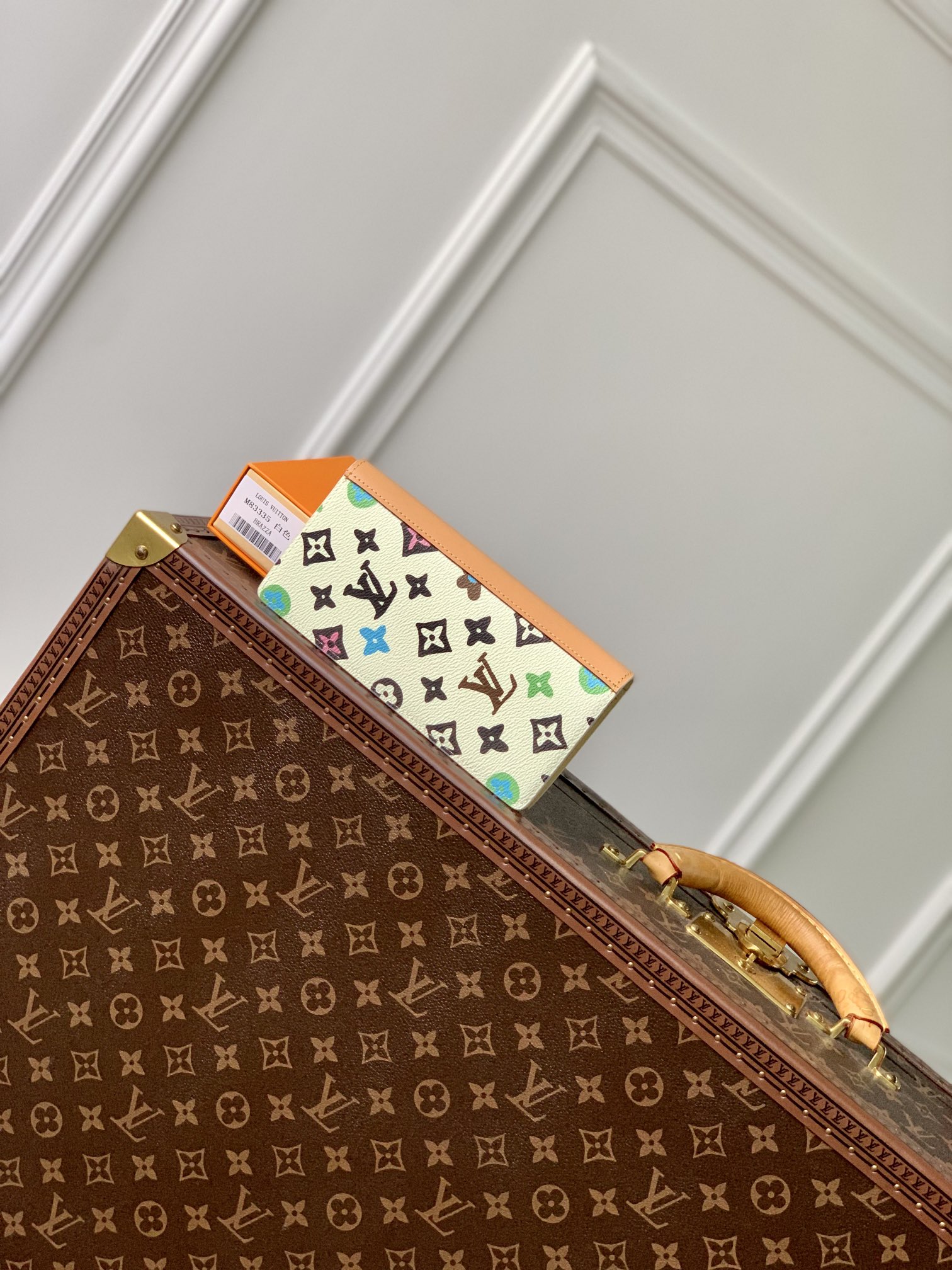 l0*is V*t0n brazza wallet-m83335-10 x 19 x 2cm