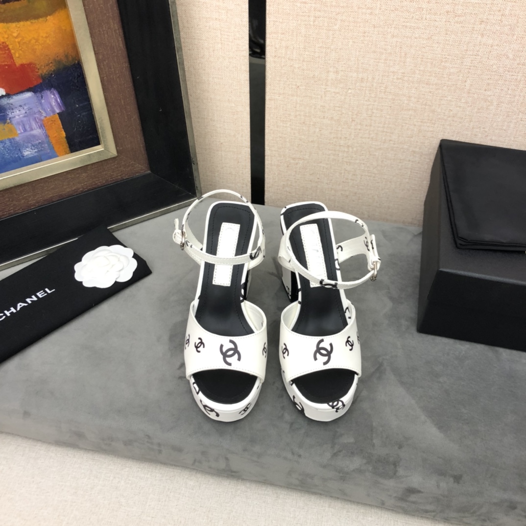 Ch@nel Sandals