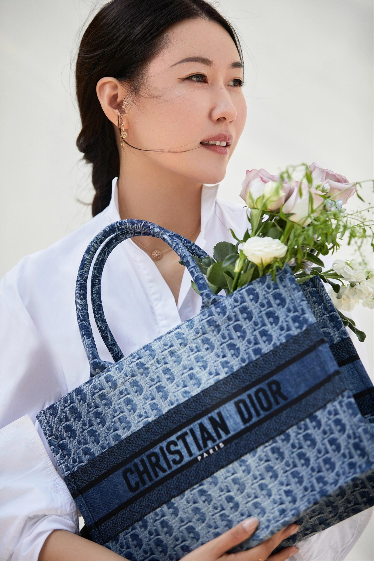 D*or small book tote-36*16*28cm
