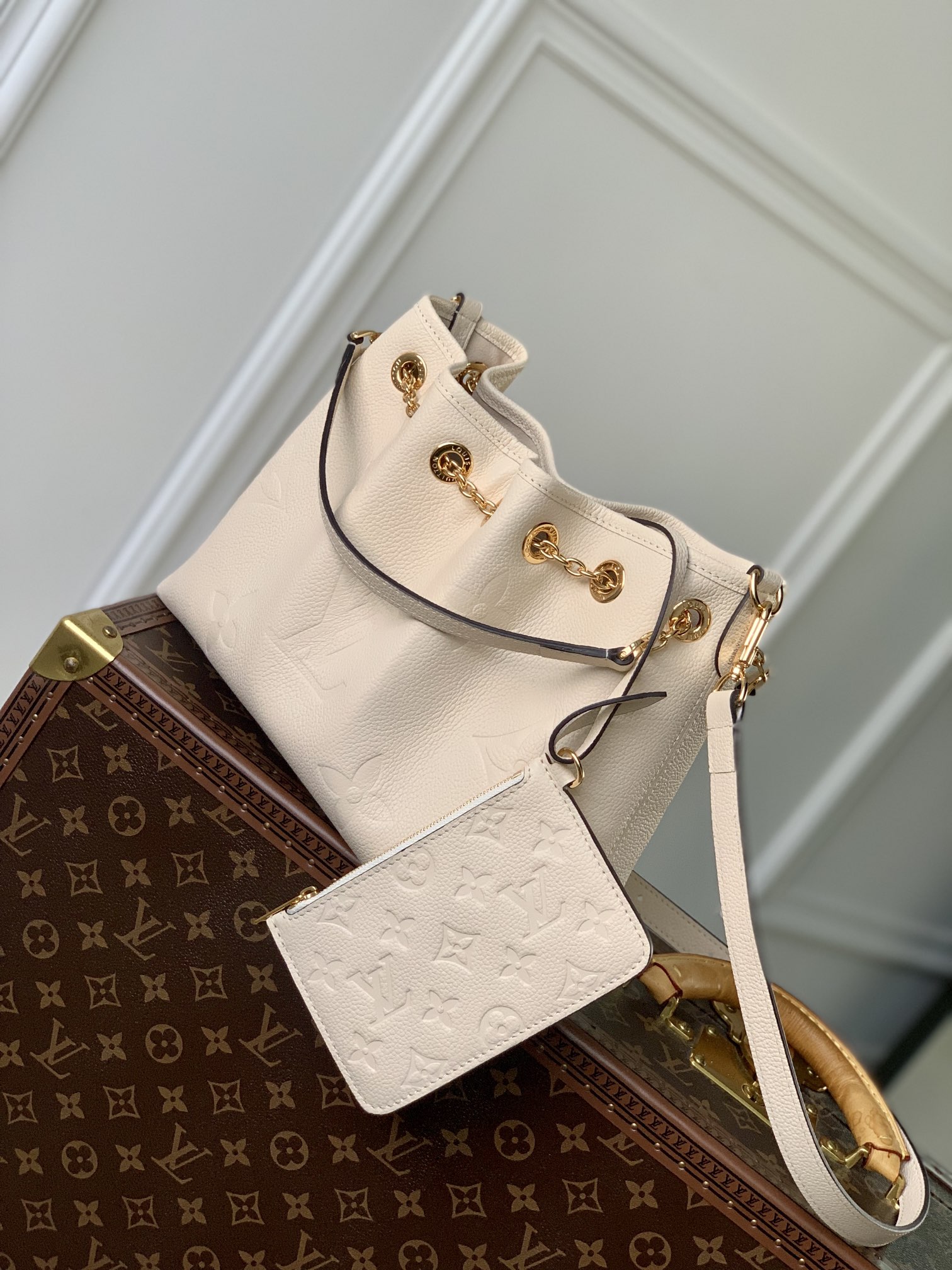 l0*is V*t0n summer bundle handbag-28.0 x 20.0 x 11.5cm