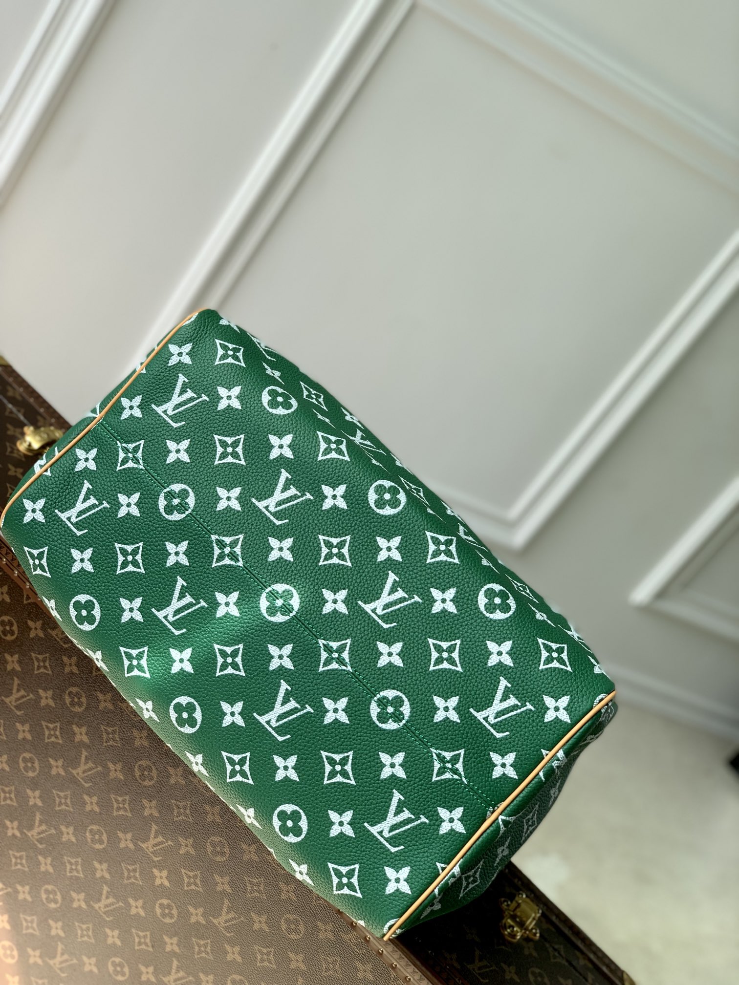l0*is V*t0n speedy p9 bandoulière 40 monogram leather -40 x 26 x 23cm