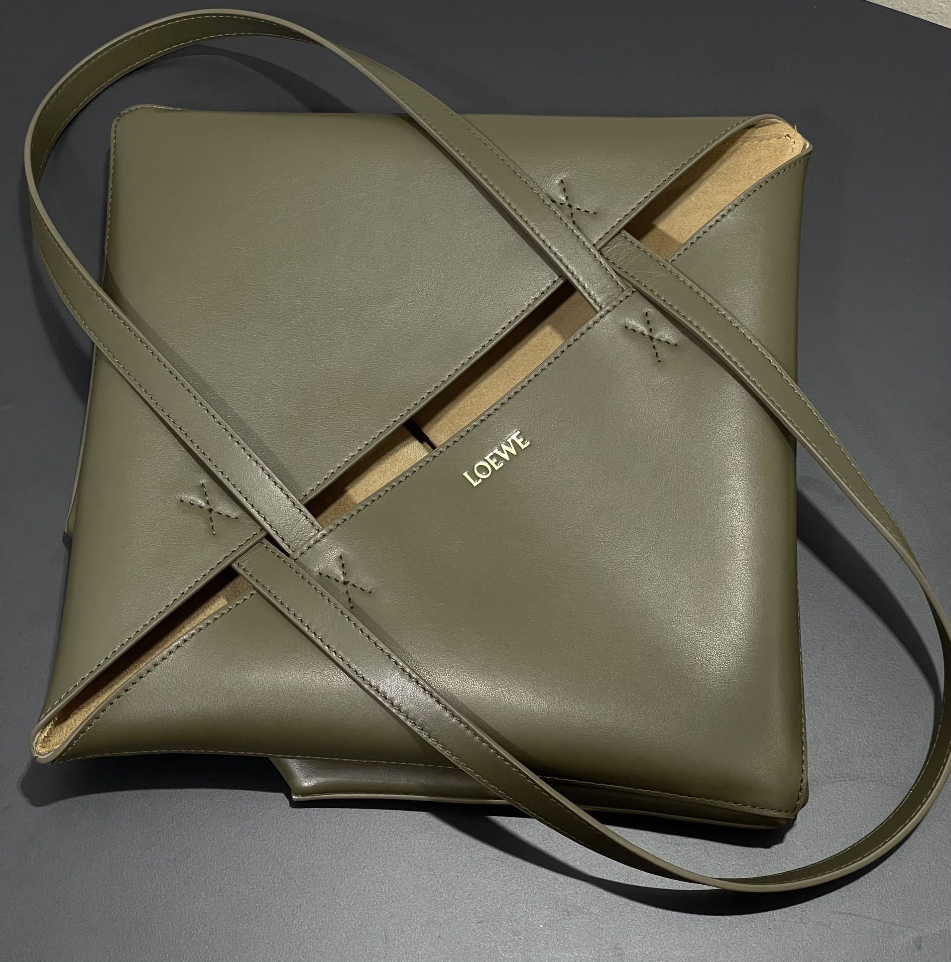 Puzzle Fold Tote Bag -25.5*14.5*31.5CM
