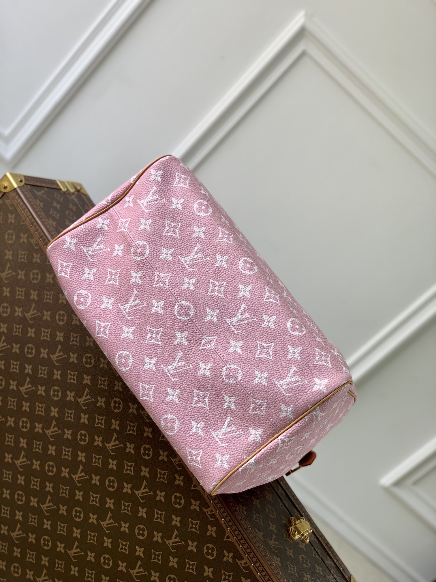 l0*is V*t0n speedy p9 bandoulière 40 monogram leather -40 x 26 x 23cm
