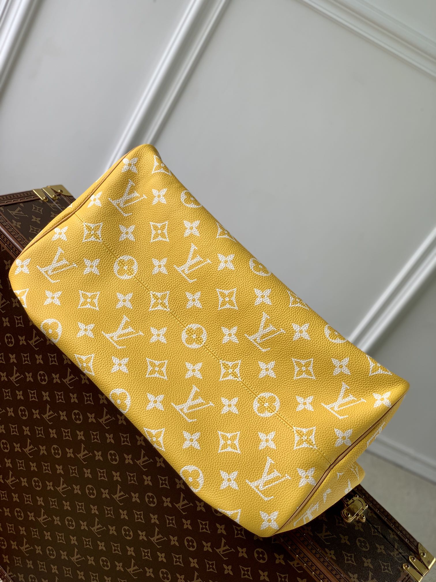 l0*is V*t0n speedy p9 bandoulière 50 monogram leather -50x32x29cm