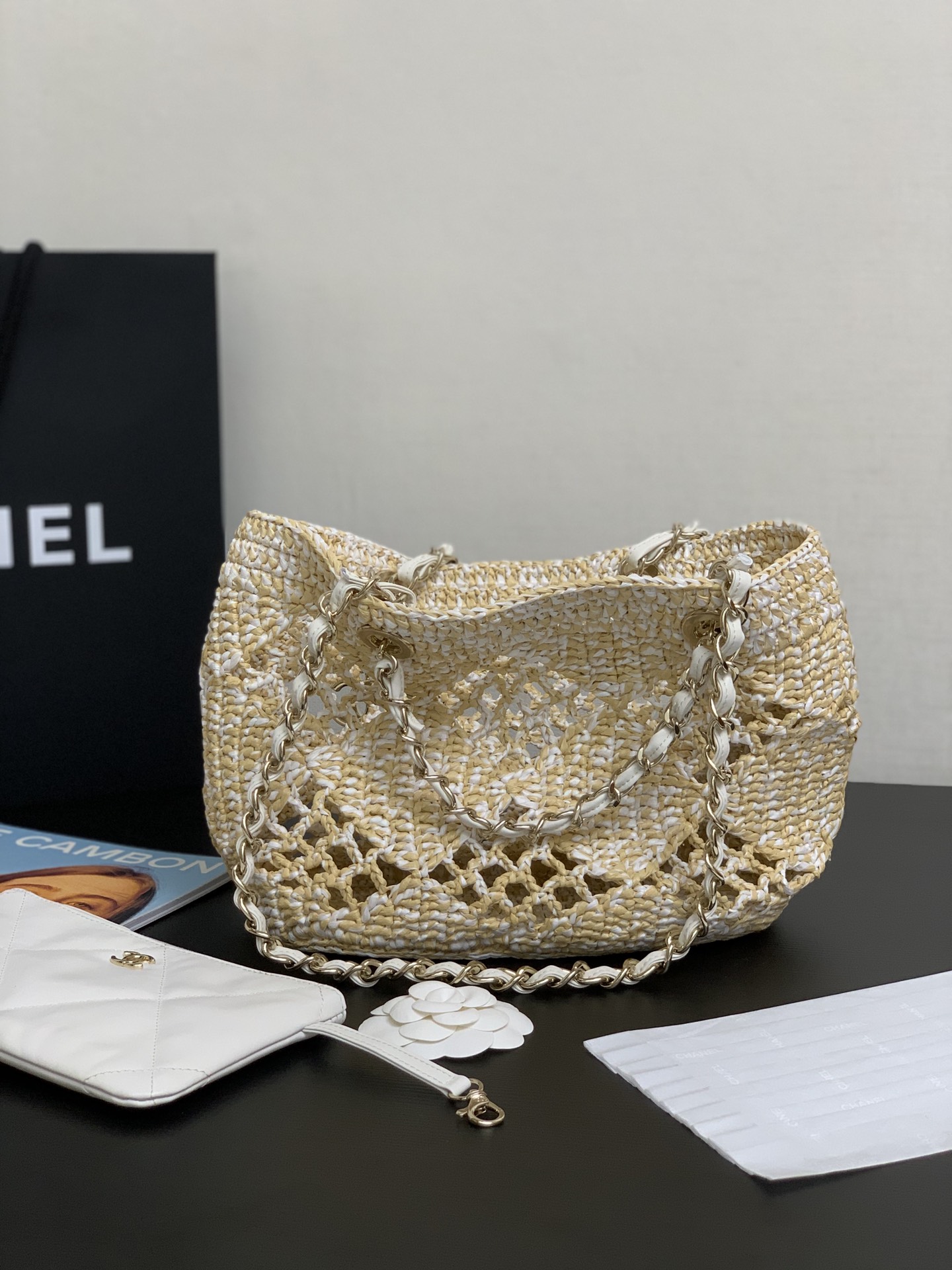 Ch@nel Coco Beach Bag-24.5*32*10CM