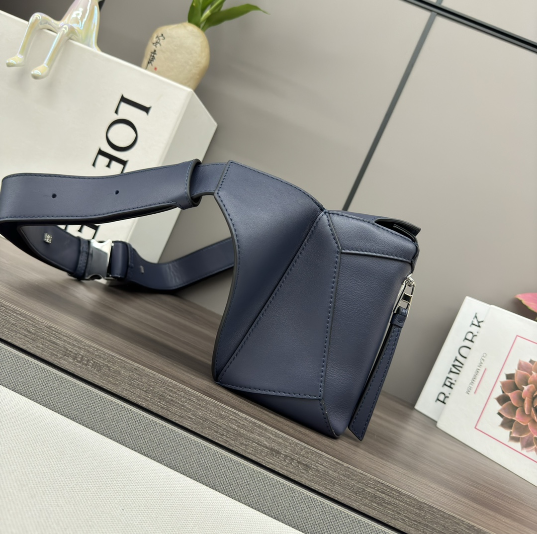 L0ew* puzzle waist bag-24*16*10.5 cm