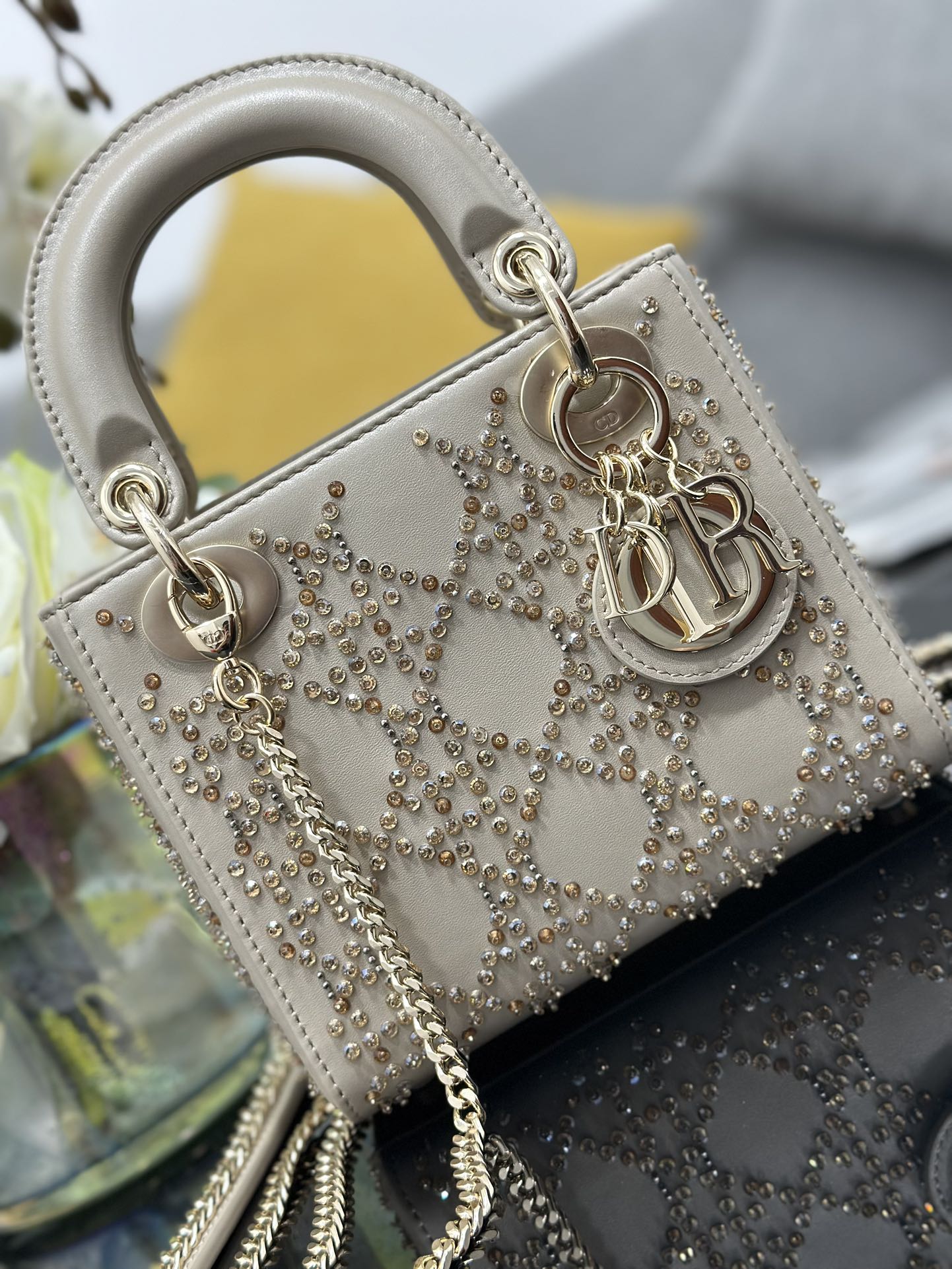 lady D*or handle bag-17cm