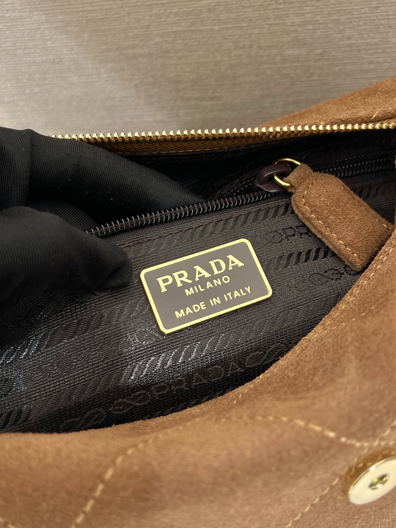 Pra*a 1bd600 vintage bag-22*18*6cm