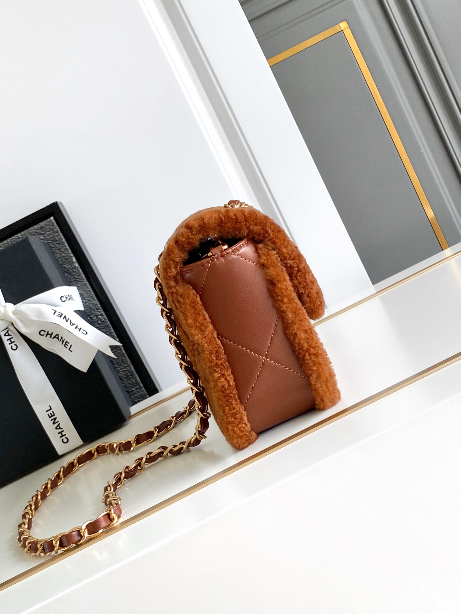 Ch@nel Flap Bag-16 x 23.5 x7.5CM