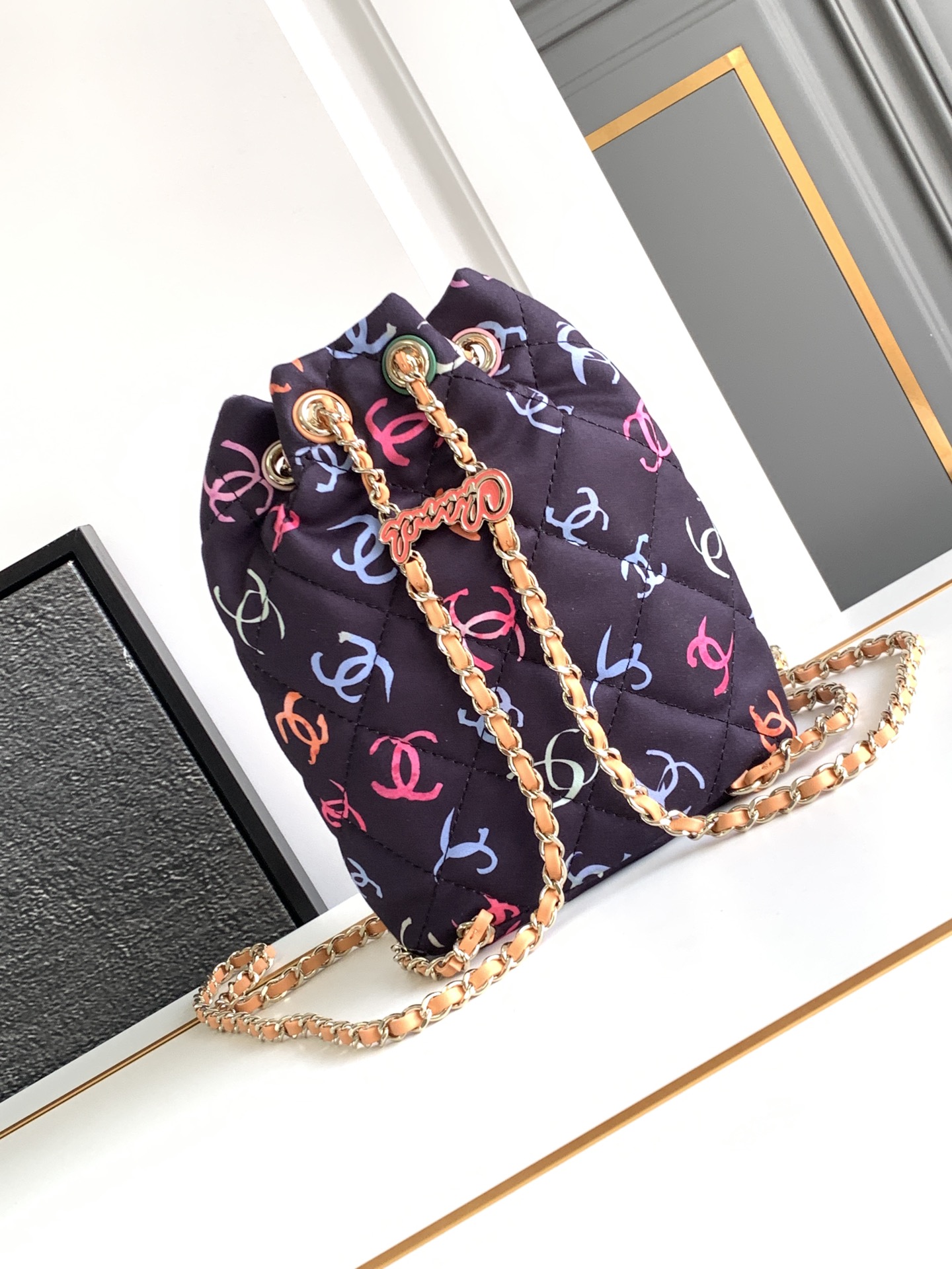 Ch@nel Bucket Bag