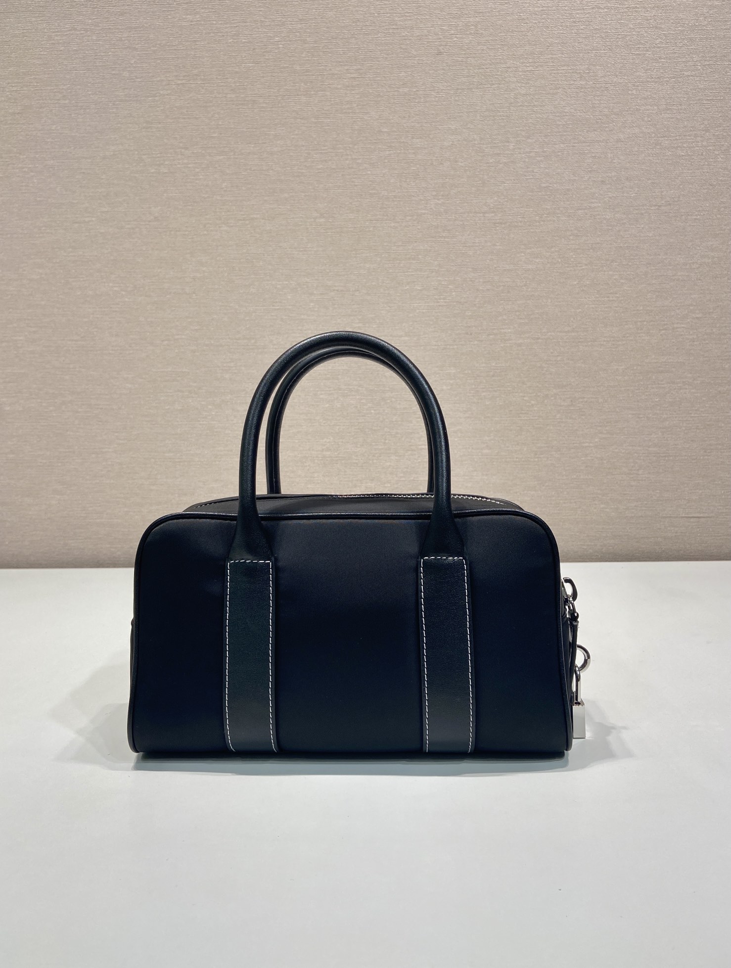 Pra*a 1bg846 vintage tote bag-24*15*5cm
