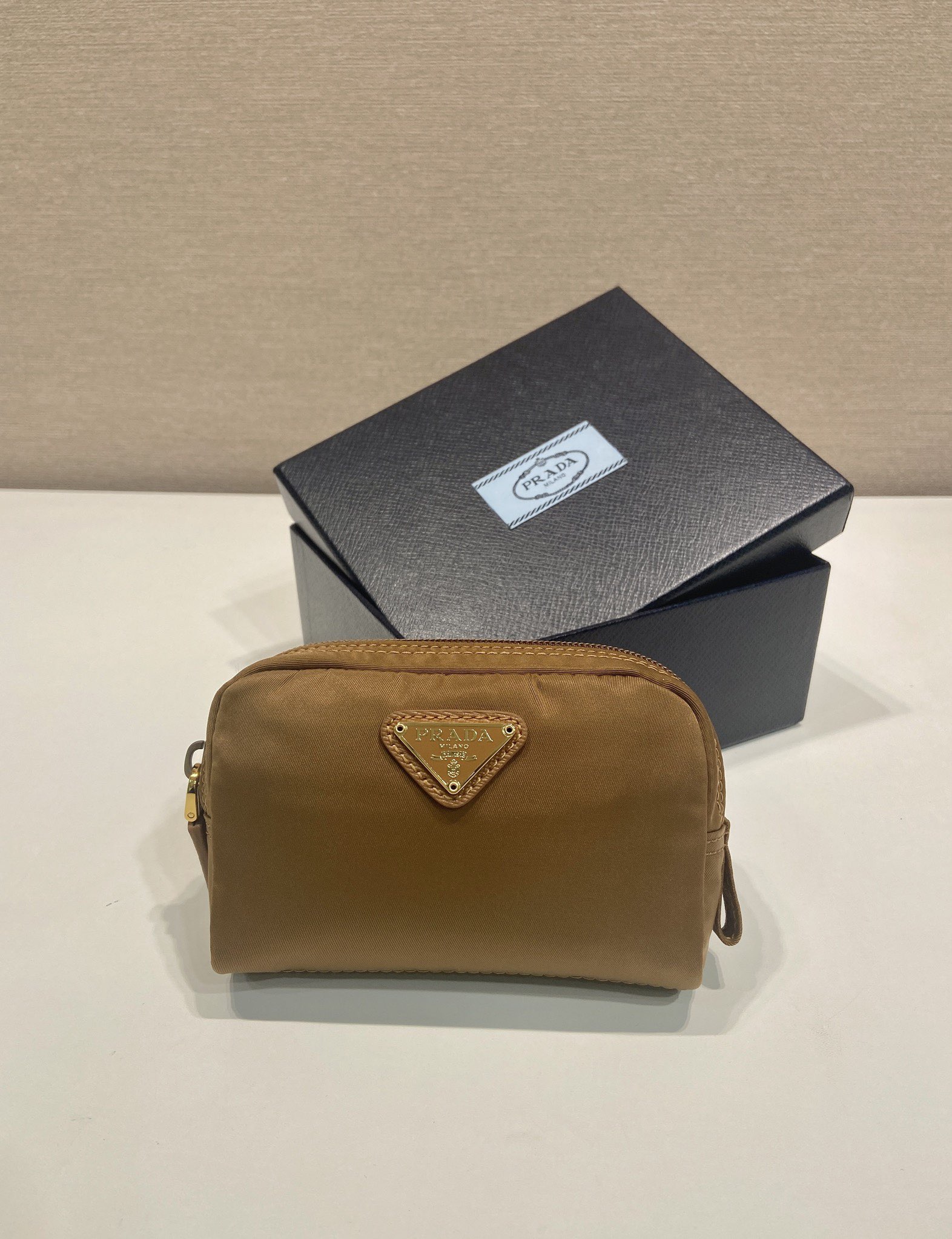 Prad Re-nylon Wallet 1NA339-12*8.5*3.5CM
