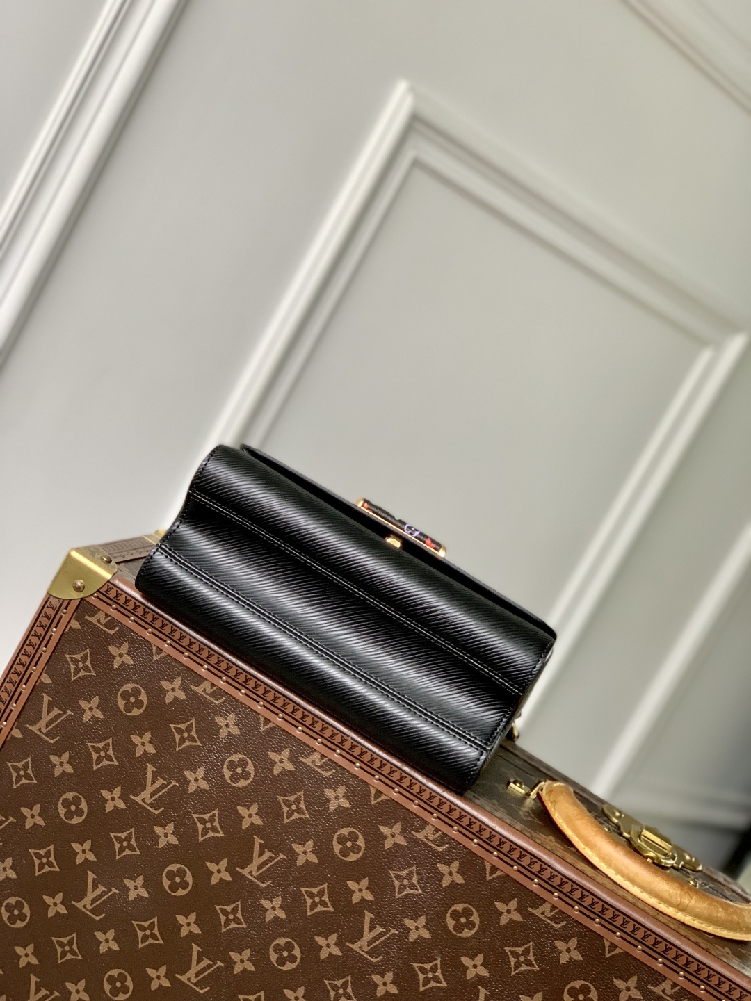 LV x TM Twist MM Slim Epi Leather - Women Bags-M13678-16 x 8 x 23CM