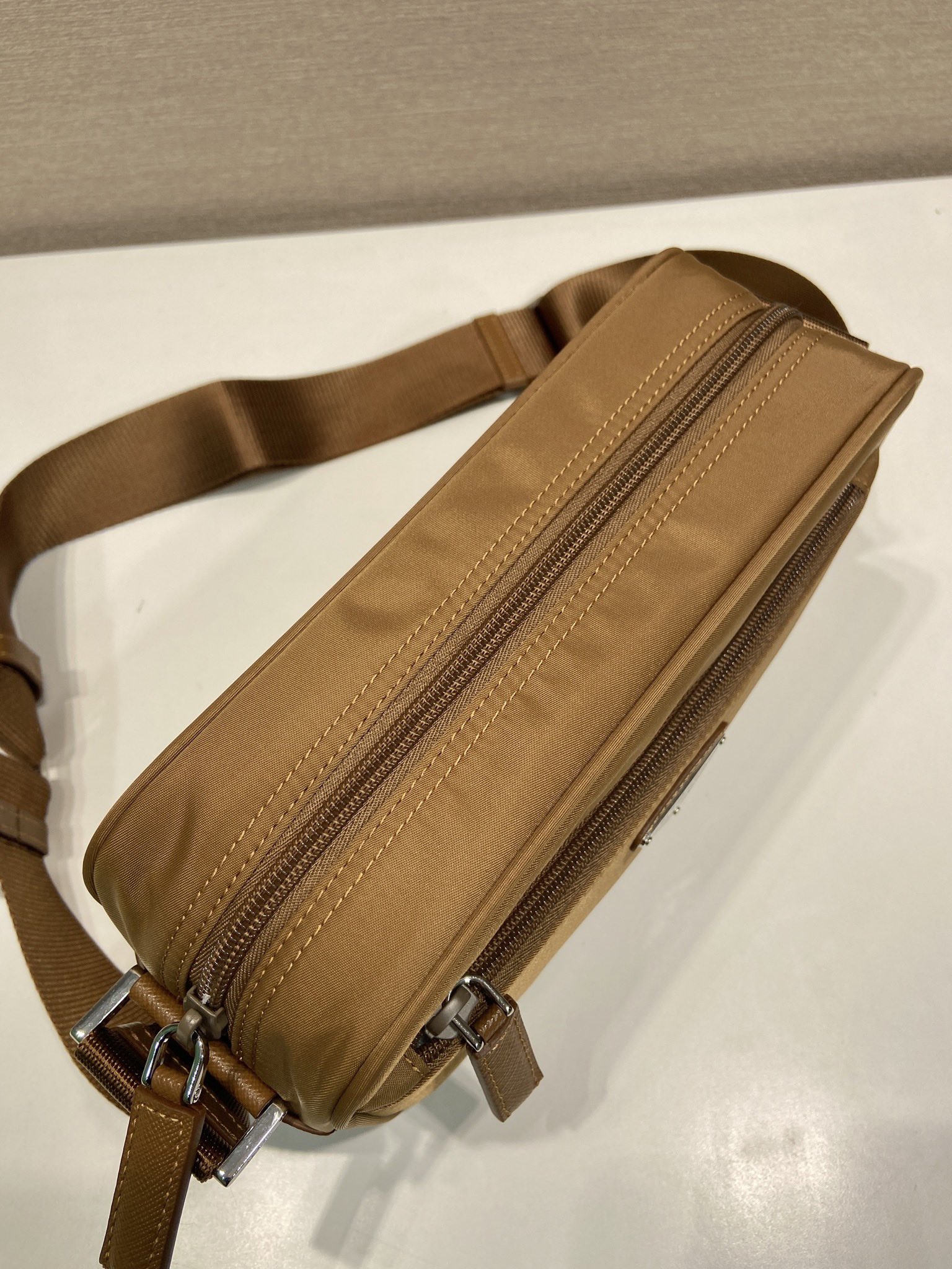 Pra*a 1bc167 crossbody bag -23*15*7cm