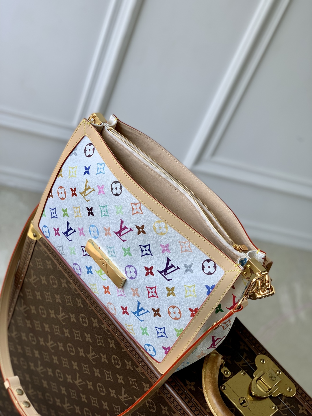 l0vis Vvtt0n dauphine soft bag-m13255-28*20*11cm