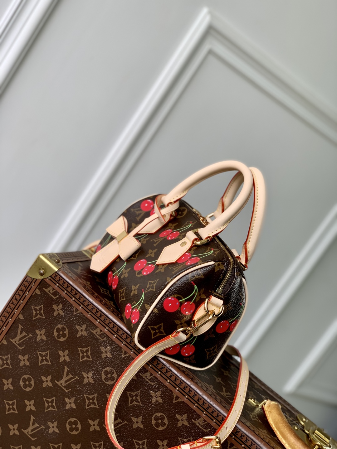 l0vis Vvtt0n x tm speedy bandoulière-13.5 x 12 x 20.5cm