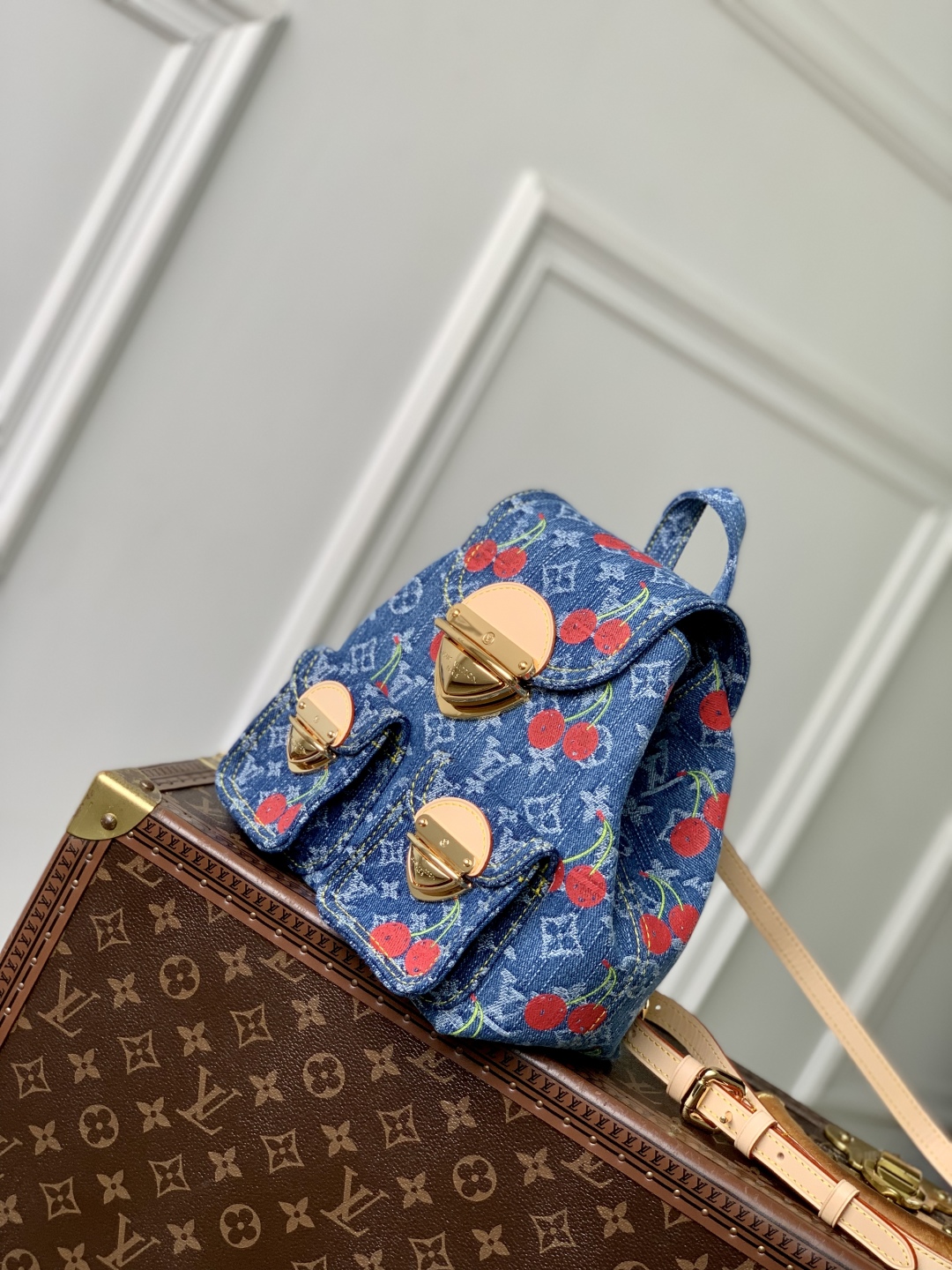 l0vis Vvtt0n venice backpack m46836-24x26x7cm