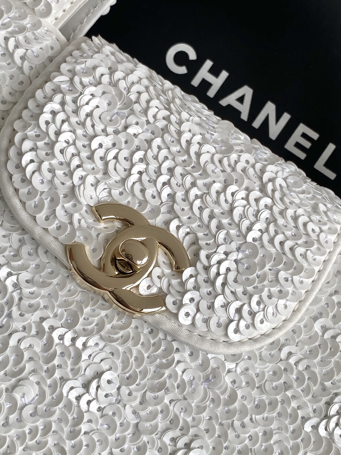Ch@Nel Kelly Chain Bag-AS4416-13*19*7CM