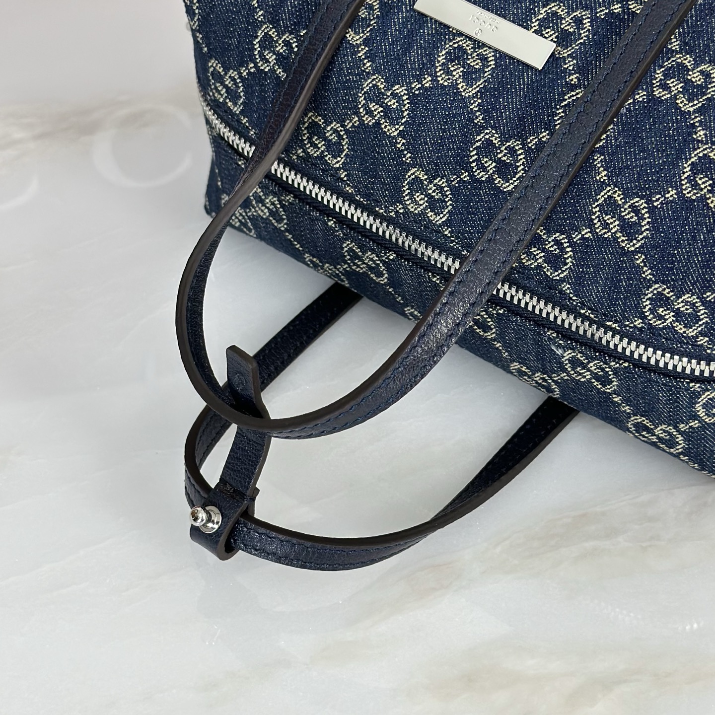 Guc*ci Small Boston Bag-20*12*11CM
