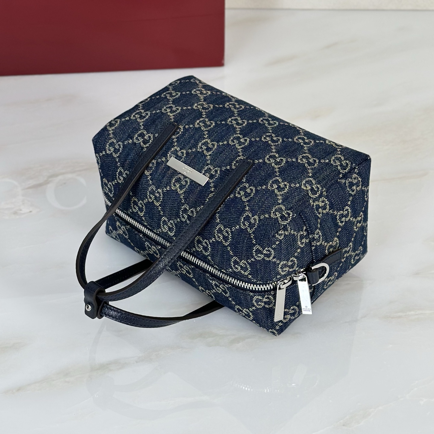 Guc*ci Small Boston Bag-20*12*11CM