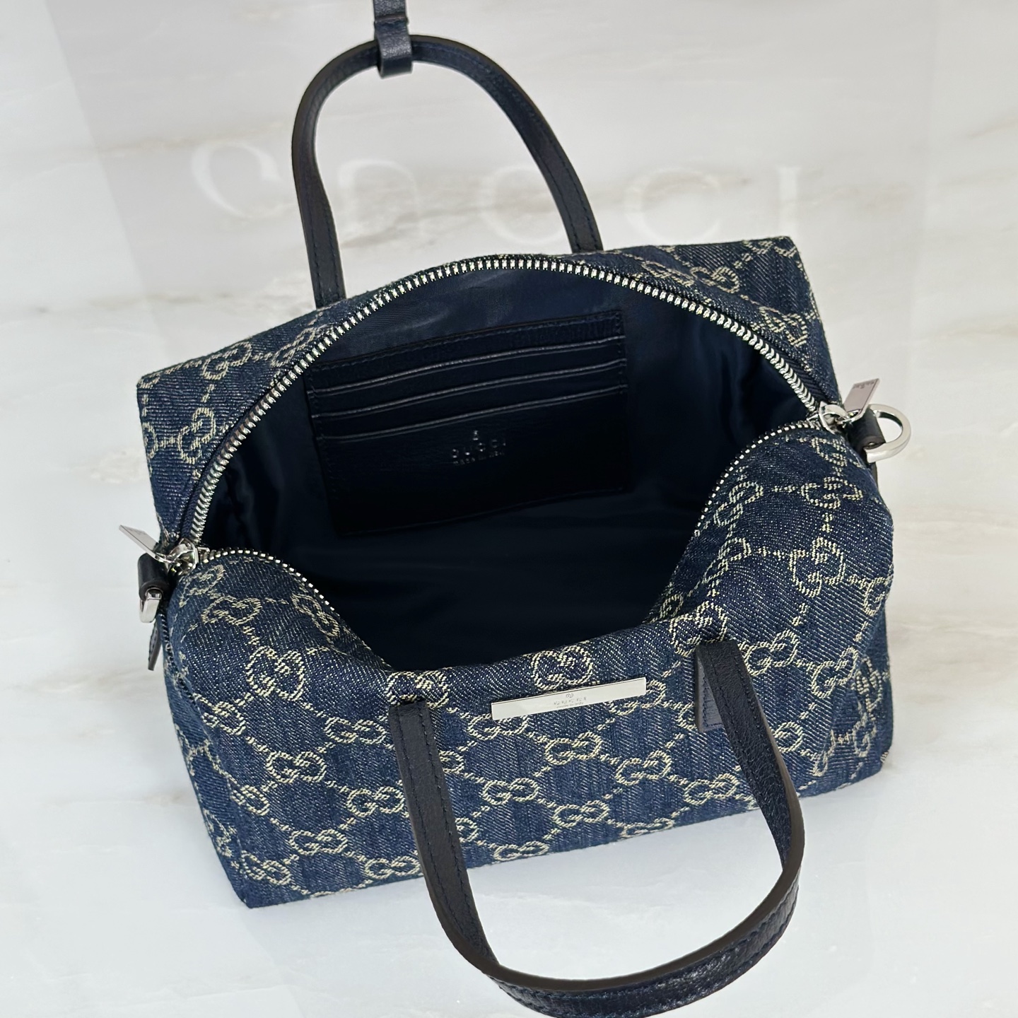 Guc*ci Small Boston Bag-20*12*11CM